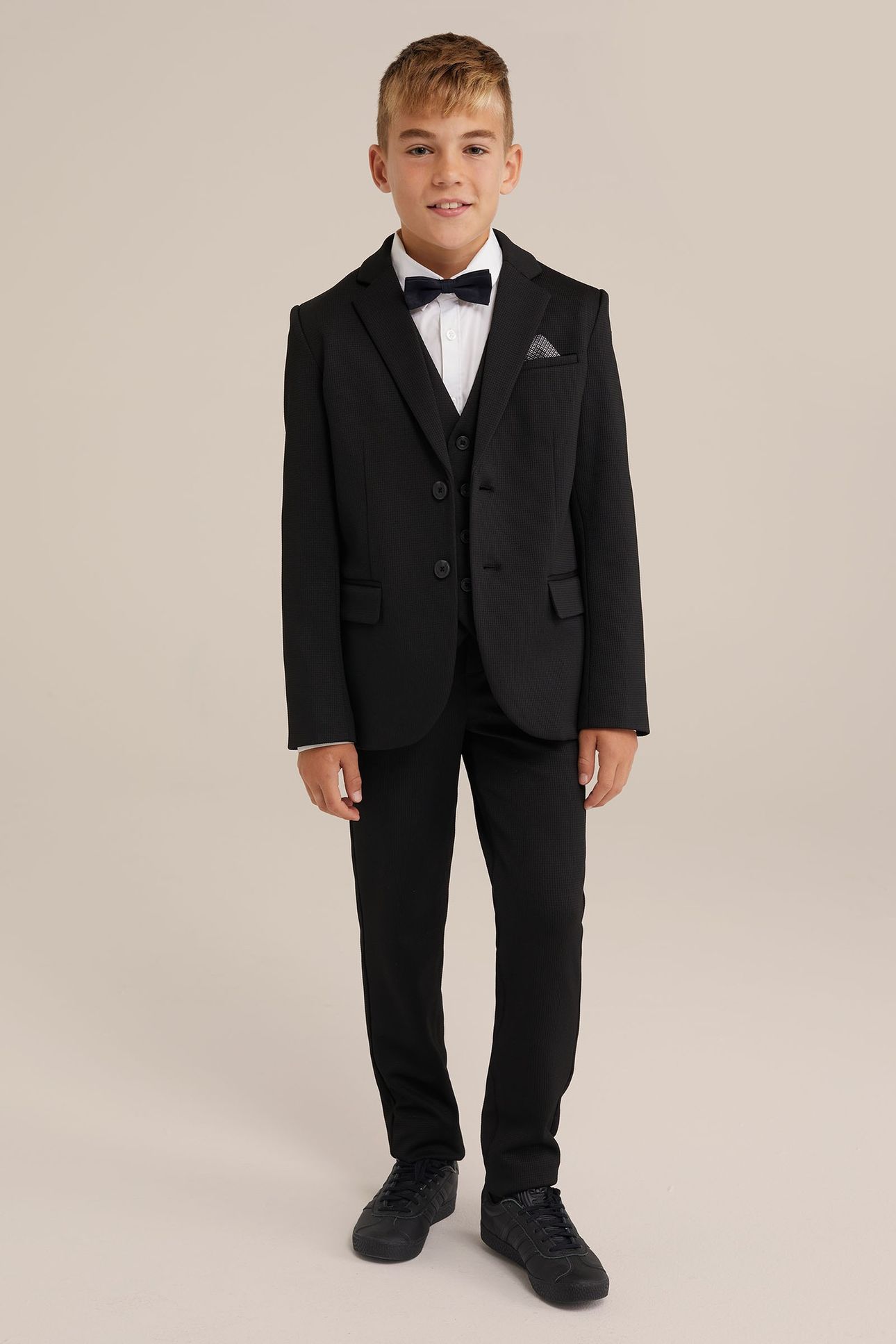 BOYS BLAZER BLACK 2