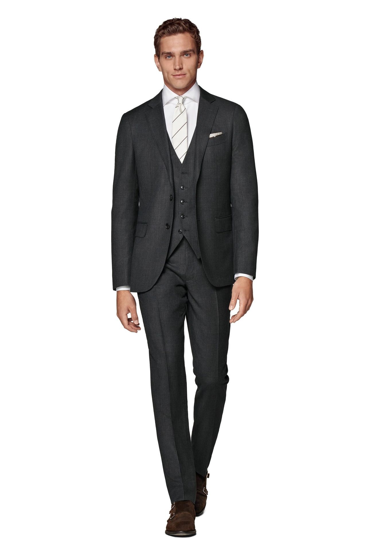 BRESCIA D. GREY PURE WOOL S130 2