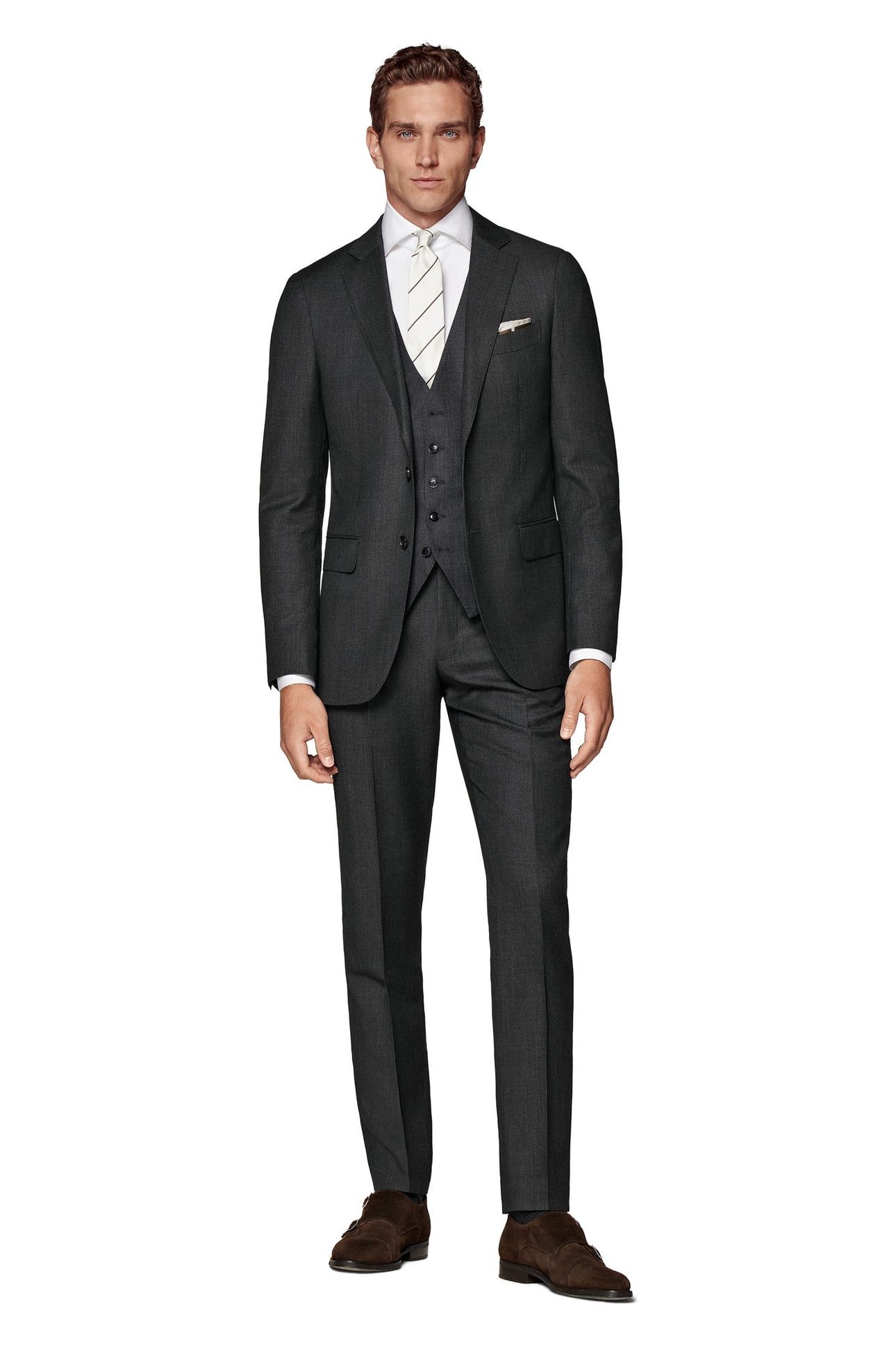 BRESCIA D. GREY PURE WOOL S130 3