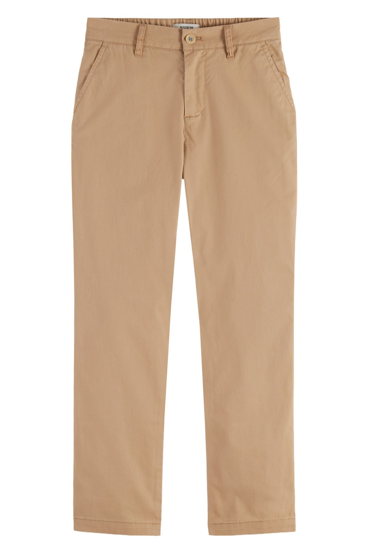 BOYS CLASSIC LOOSE-TAPERED CHINO SAND 1