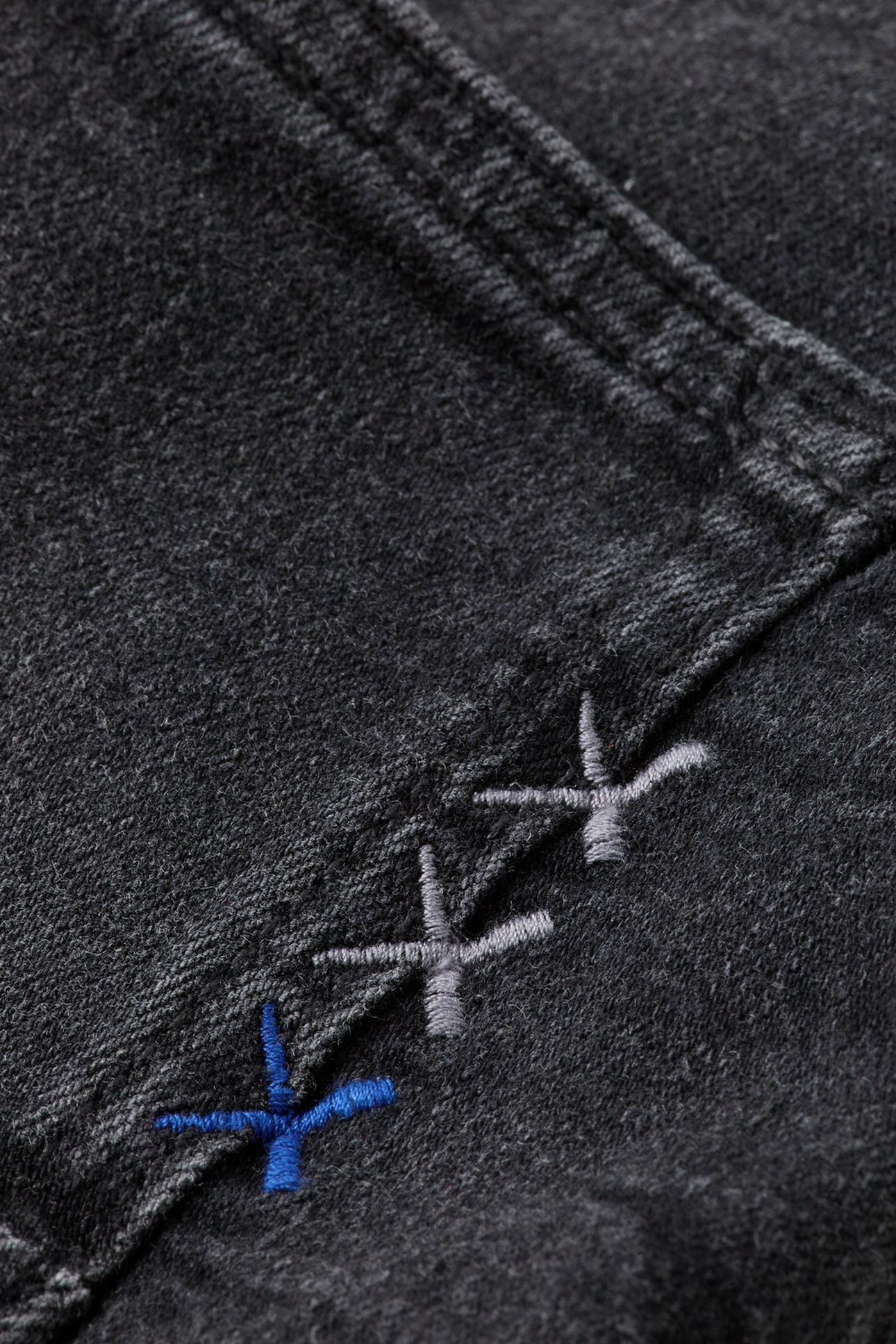 RALSTON SLIM FIT DENIM SHORT — BLACK NIGHT 6