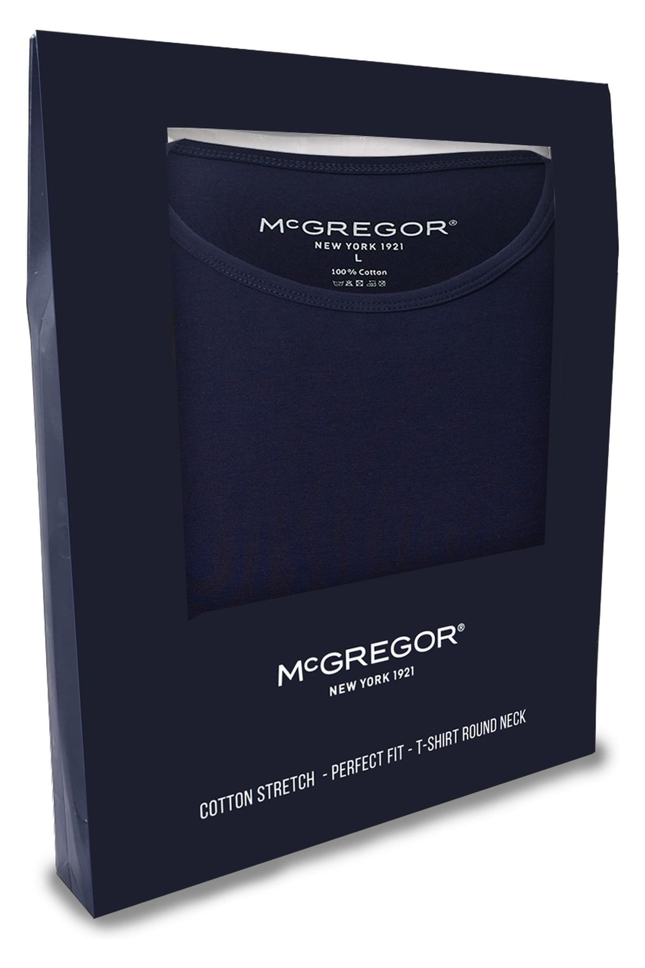 PREMIUM - STRETCH T-SHIRT - 4-PACK NAVY 4