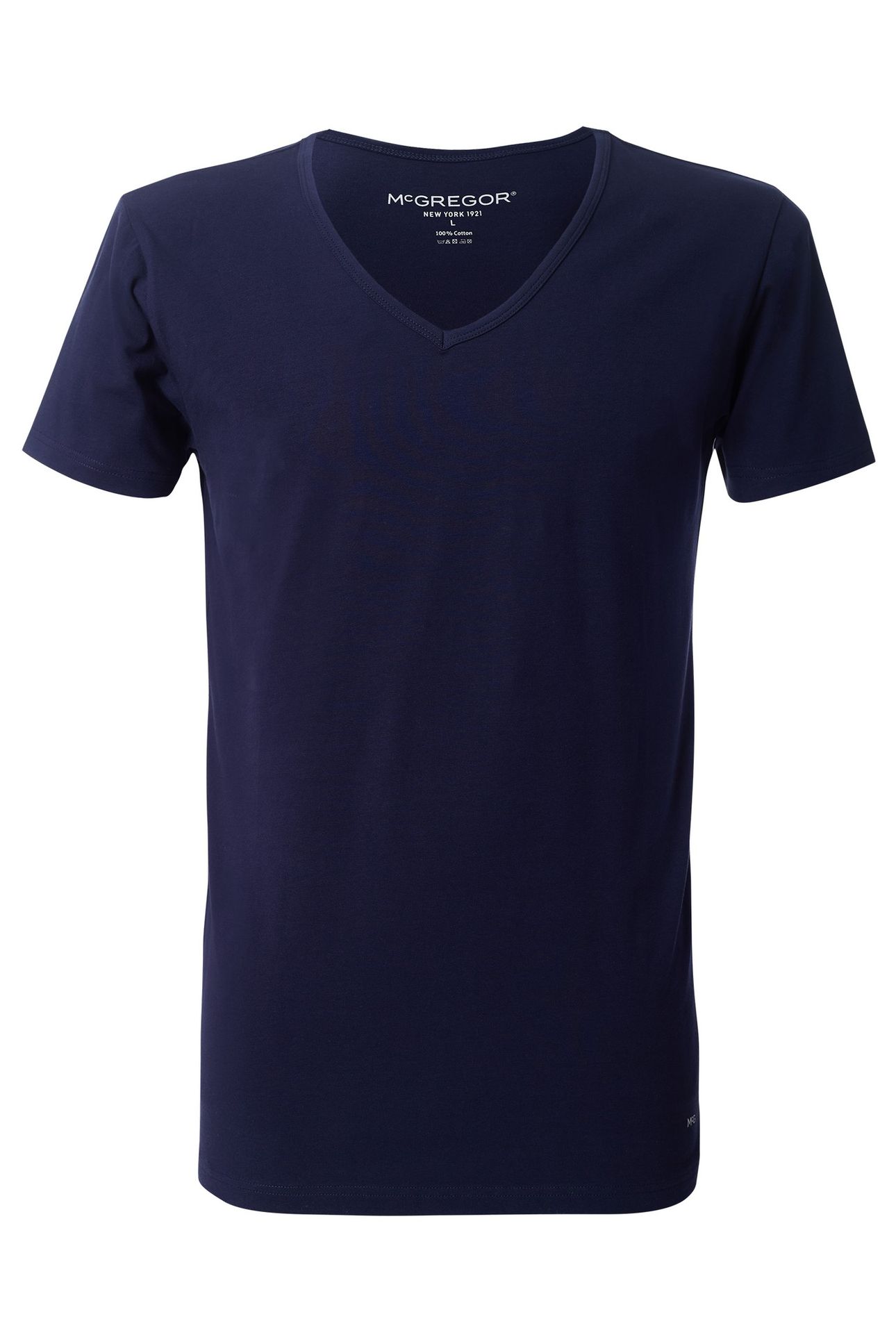 PREMIUM - STRETCH T-SHIRT - 4-PACK NAVY 2