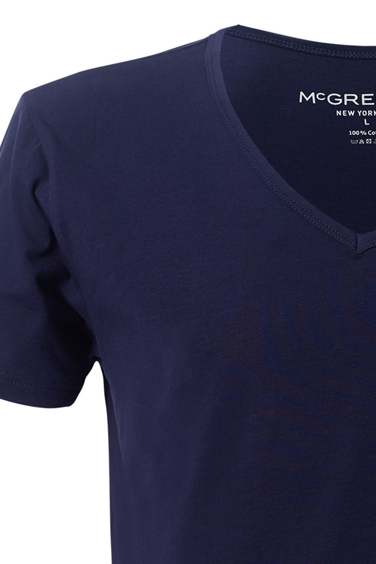 PREMIUM - STRETCH T-SHIRT - 4-PACK NAVY 3