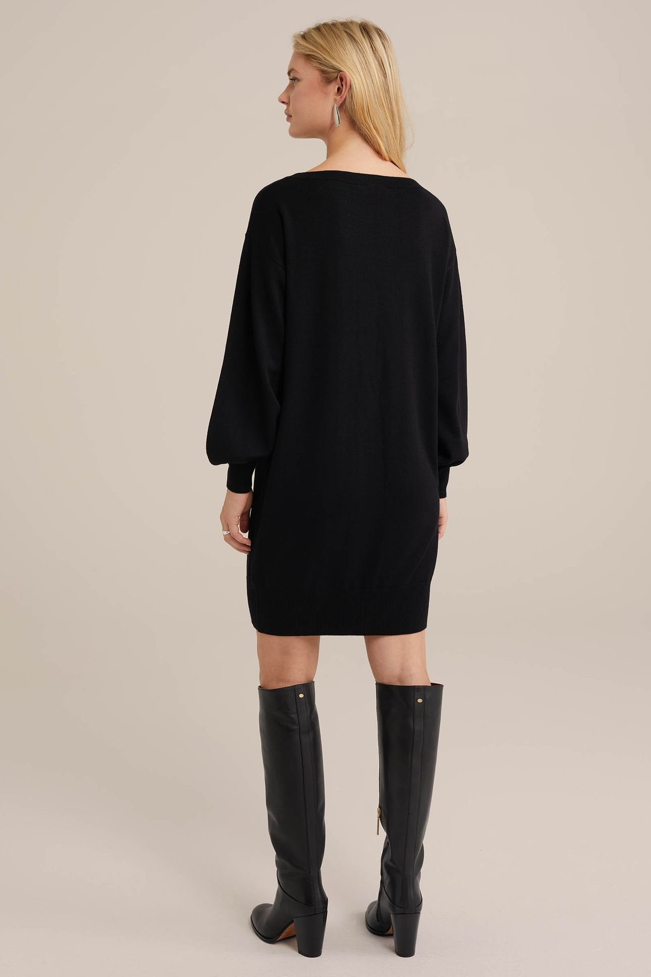 DRESS MIDI BLACK 4