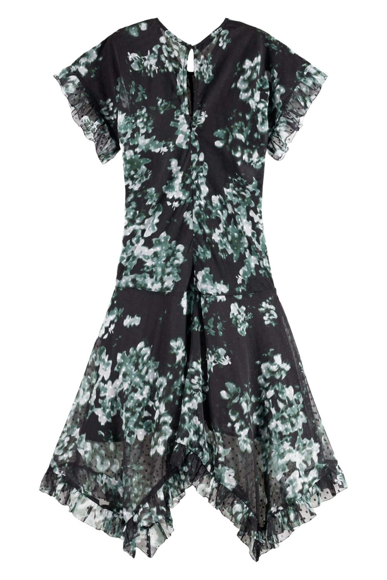 PRINTED FIL COUPE MINI RUFFLE DRESS NIEUW BLOSSOM PRINT PARK 3