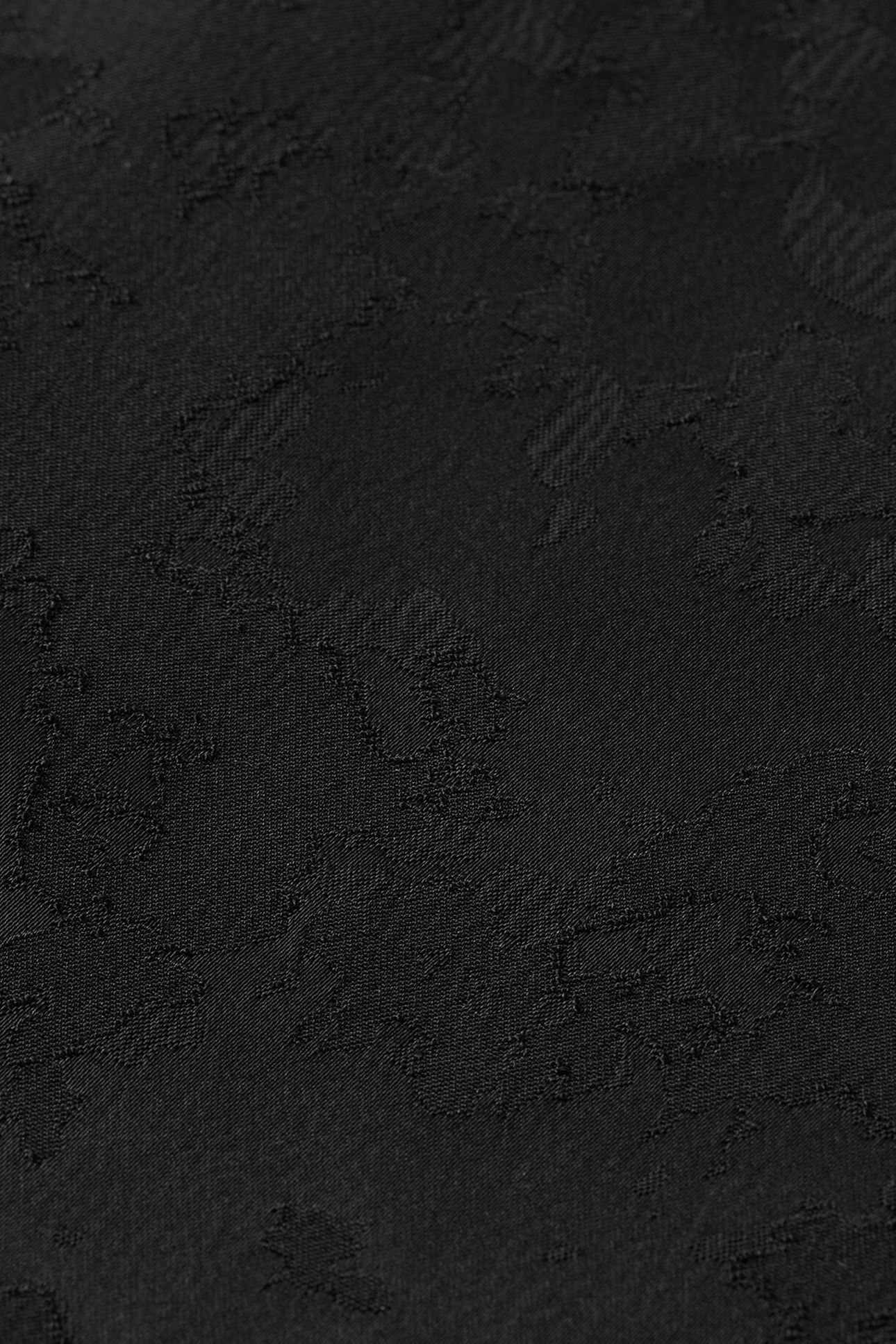 SATIN JACQUARD SHIRT BLACK 3