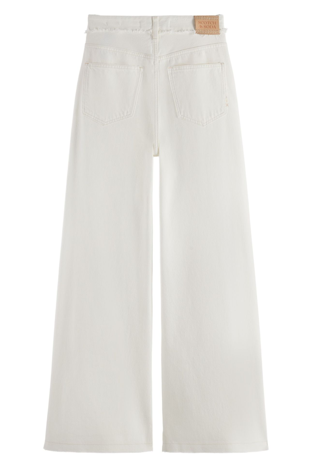 THE WAVE WIDE LEG JEANS FADED WHITE 2