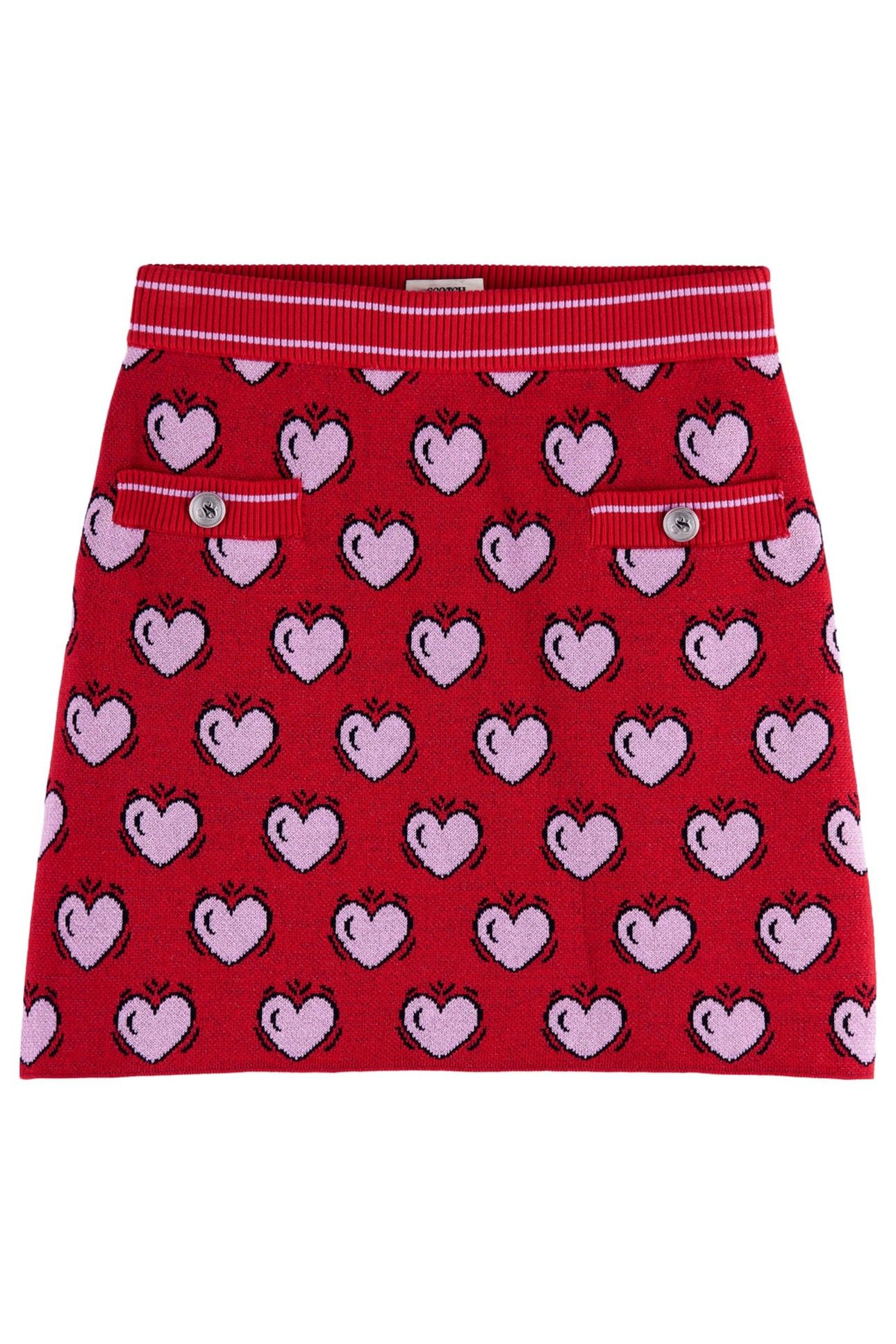 BURTON MORRIS SKIRT BURTON MORRIS HEART JACQUARD 1