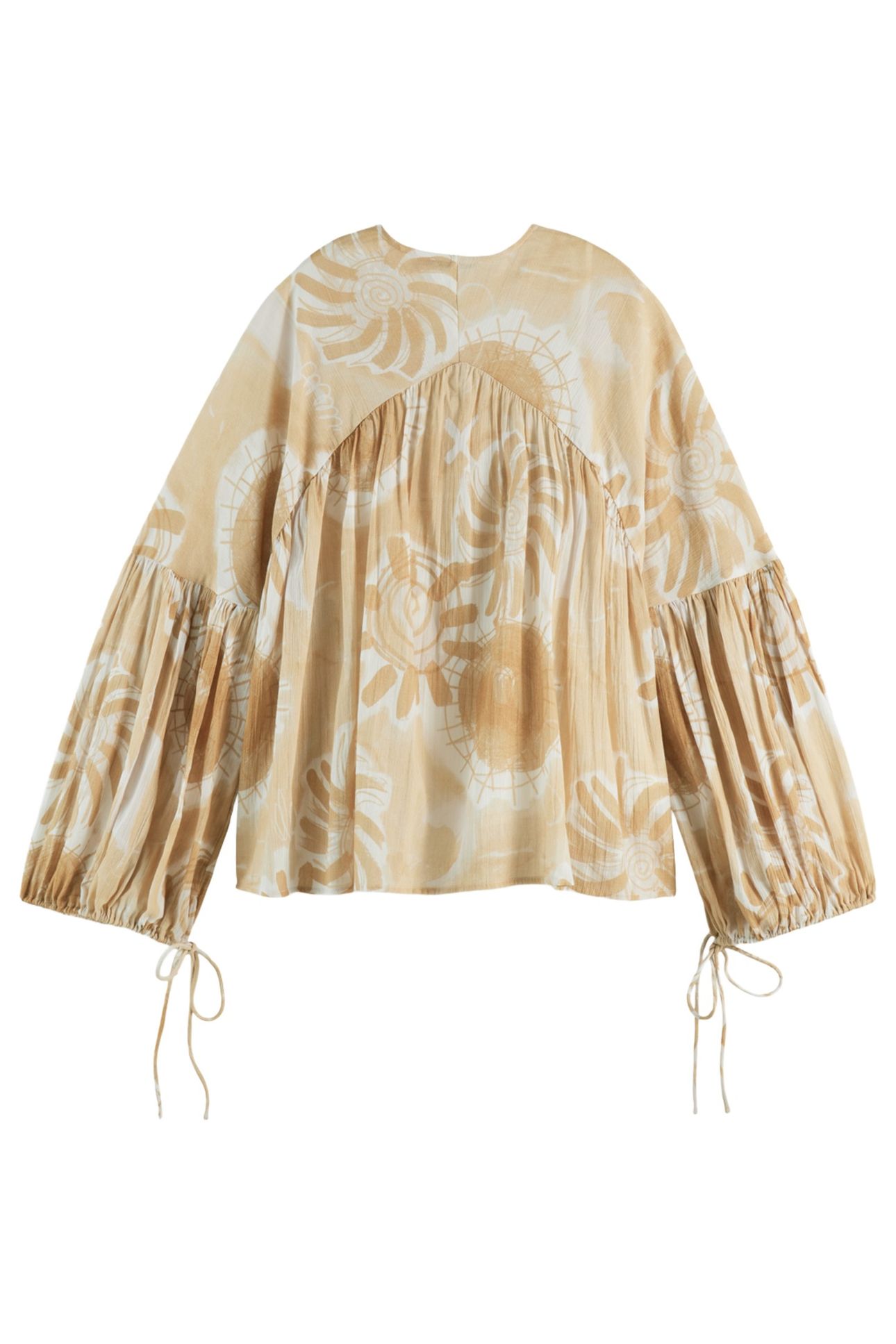 PRINTED CRINKLE TOP HOUSE OF MIRRORS PINK 4