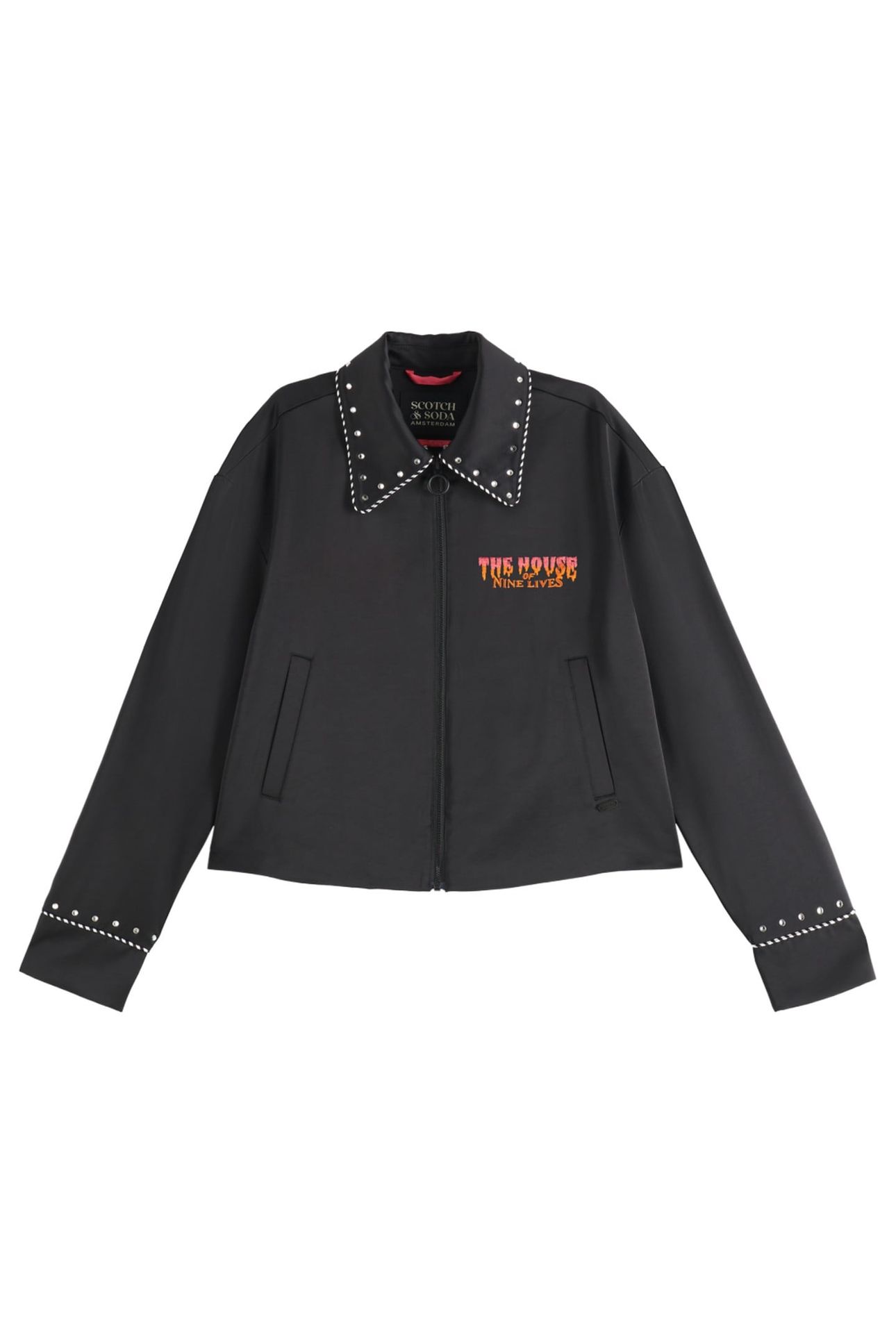 SOUVENIR EMBROIDERY JACKET BLACK 4