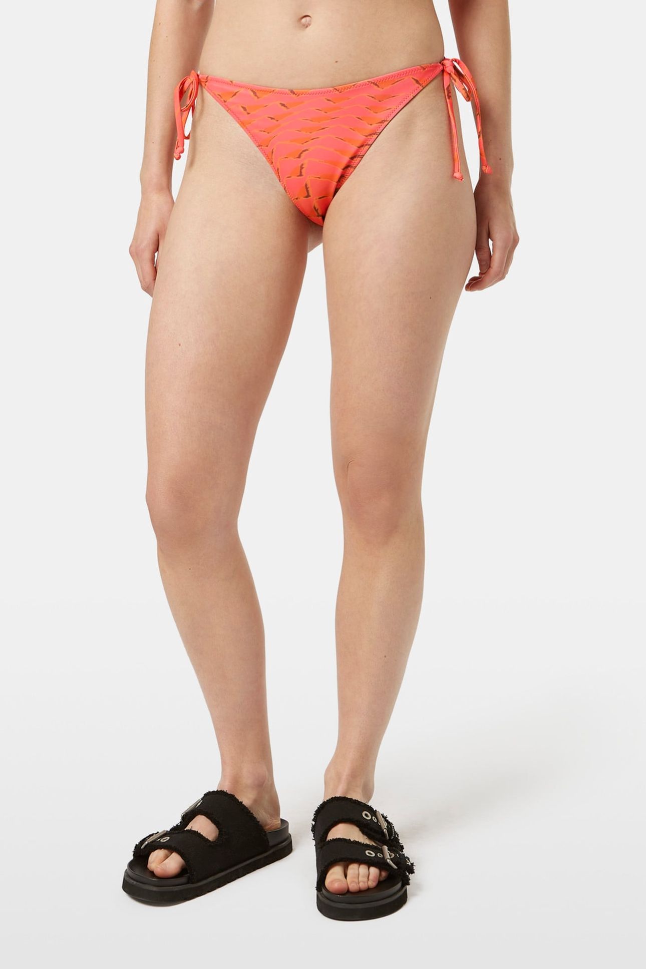 REVERSIBLE PRINTED BIKINI BOTTOM HOUSE OF MIRRORS PINK 1