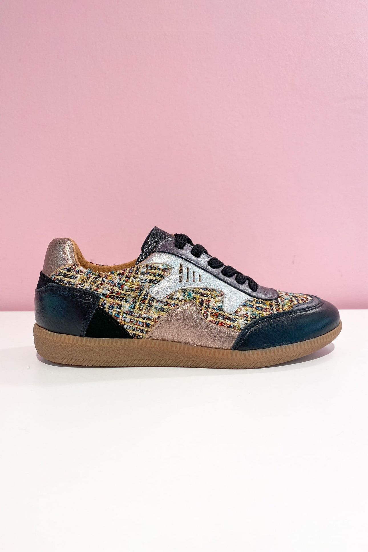 ISELLE TWEED SILVER / BLACK 1