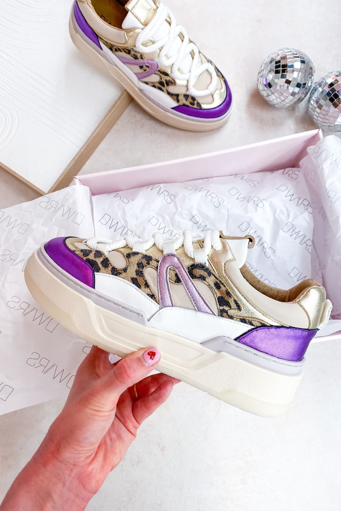 WALTON LEOPARD SAND / PURPLE 4