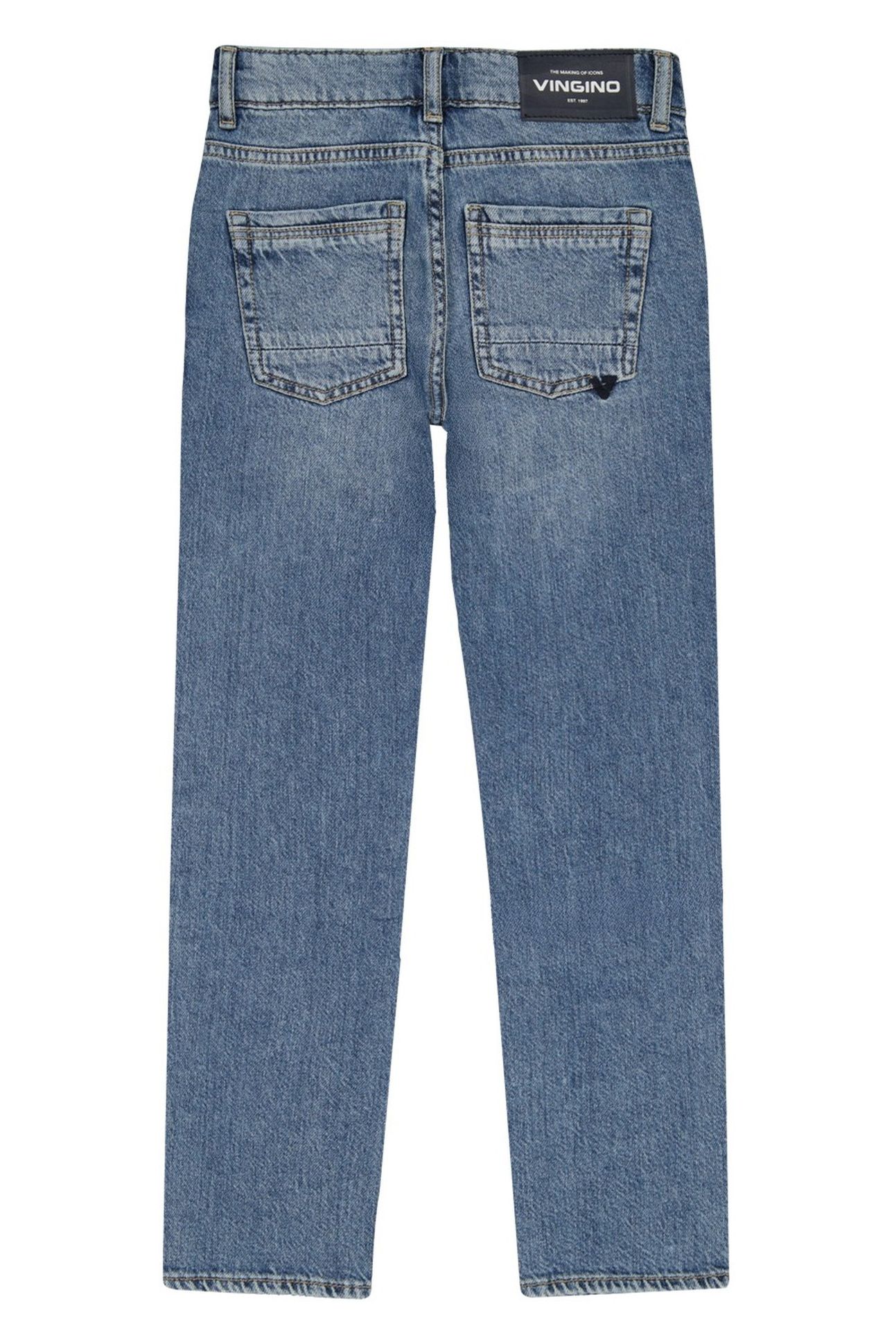 BOYS DANTE JEANS MID BLUE WASH 2
