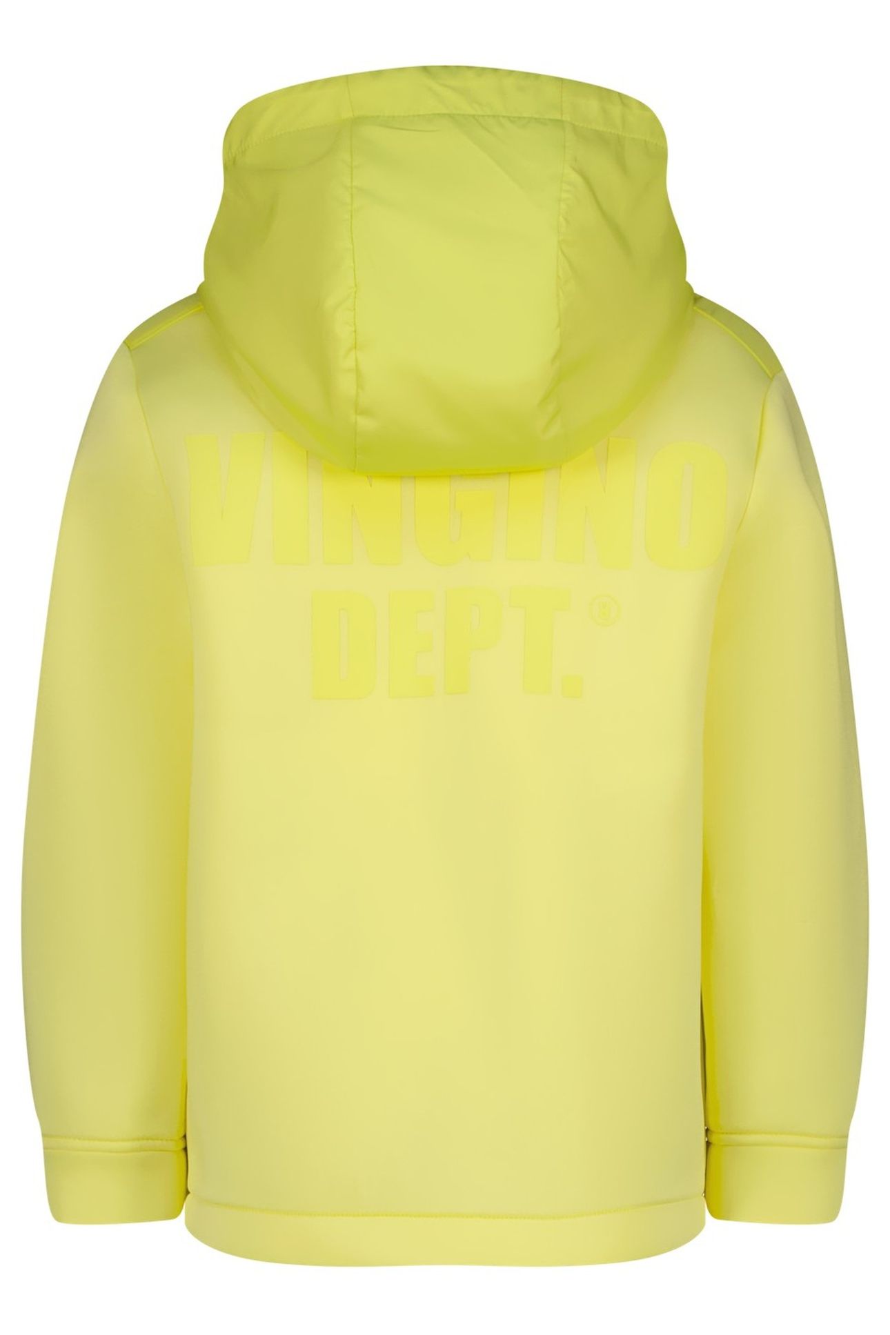 BOYS THERSO JACKET OUTDOOR PALE LIME YELLOW 2