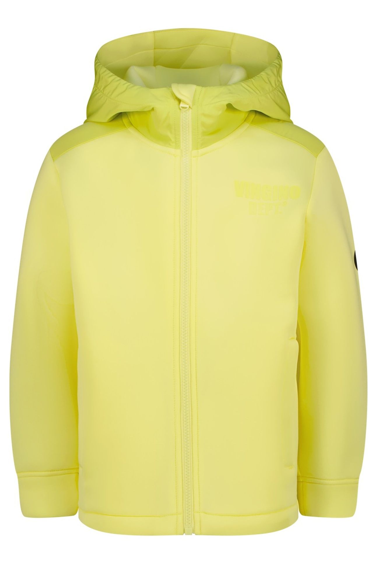 BOYS THERSO JACKET OUTDOOR PALE LIME YELLOW 1