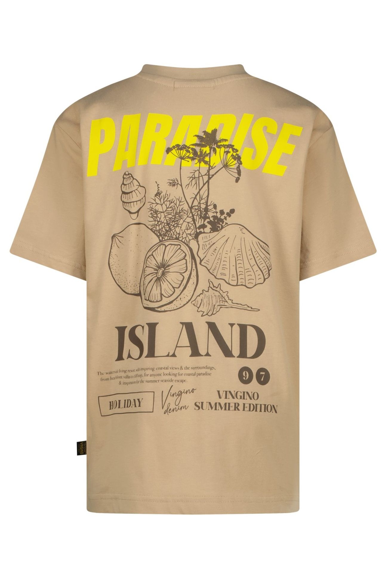 BOYS HITTO T-SHIRT DUNE SAND 2