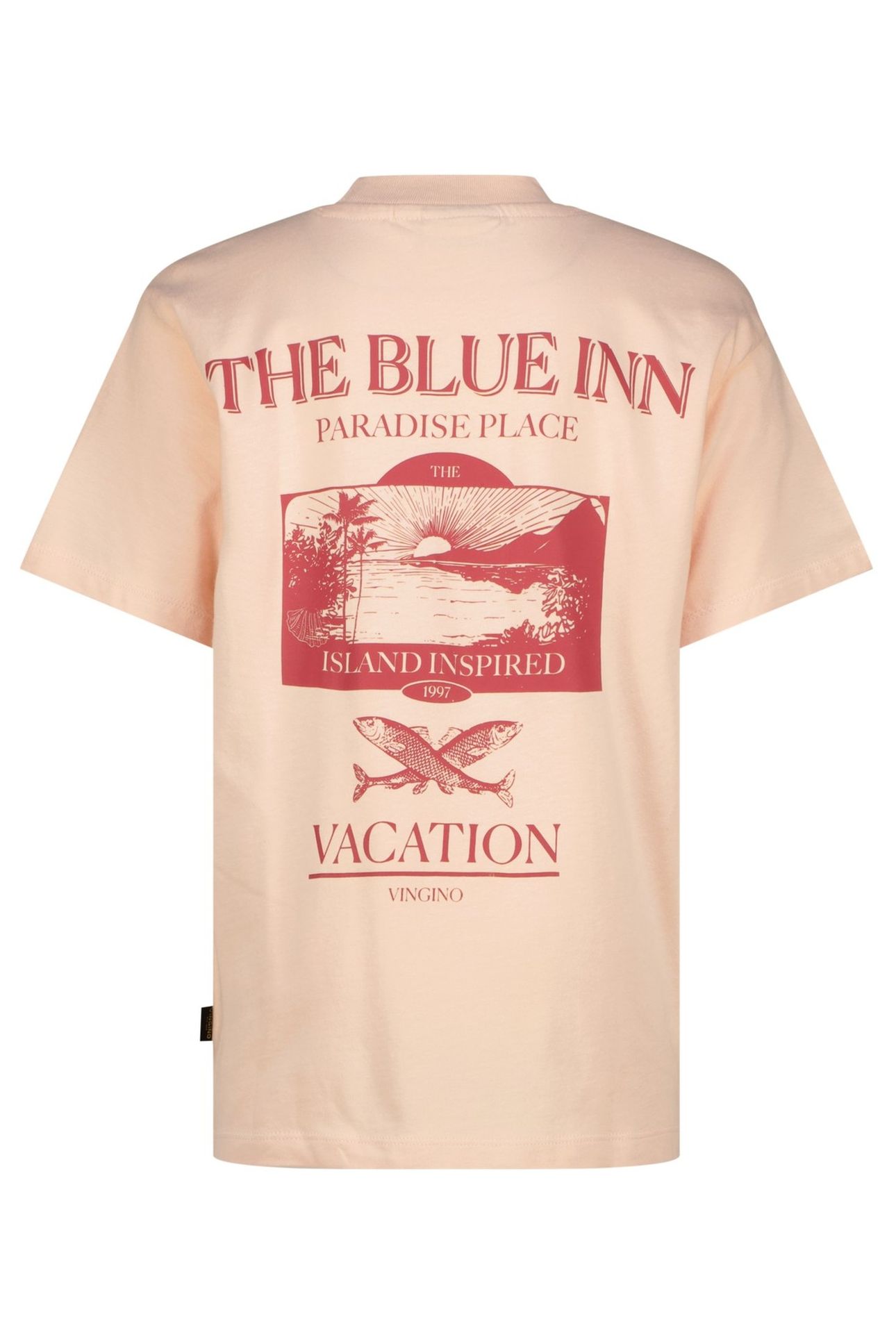 BOYS HENSOS T-SHIRT PALE BLUSH 2