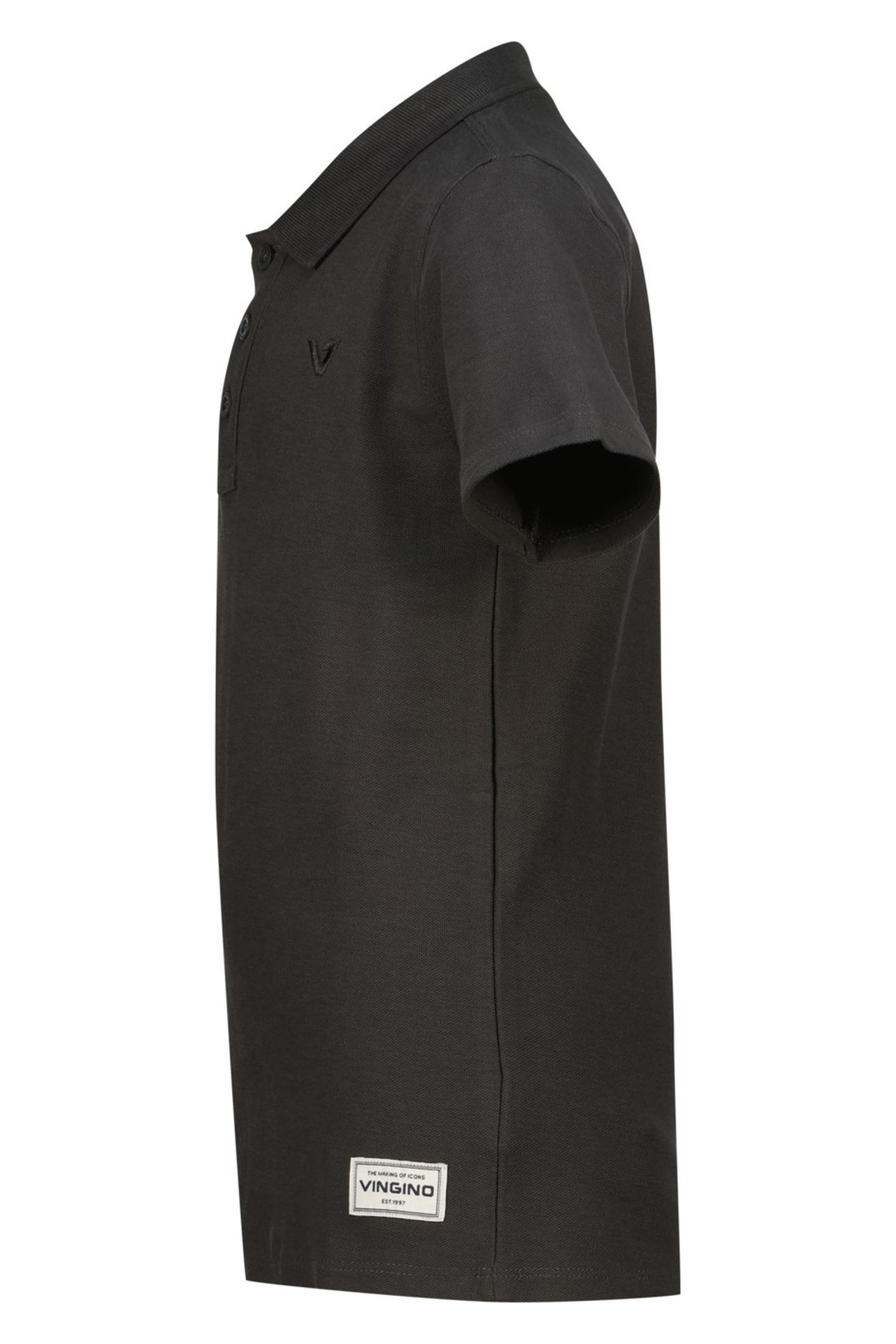 BOYS POLO BASIC POLO / RUGBY METTALIC GREY 3