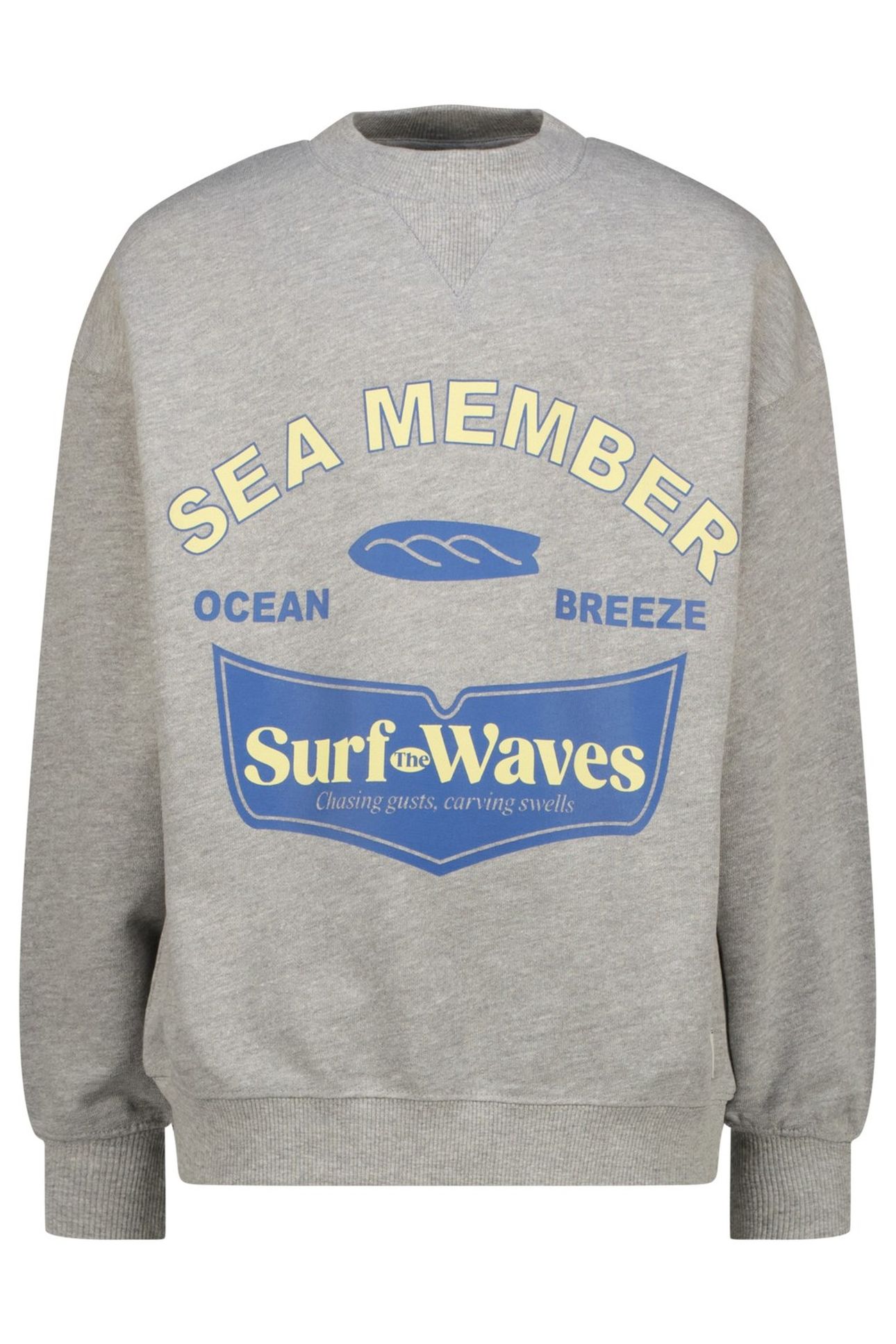 BOYS NOFER SWEATER FEARLESS GREY MELEE 1