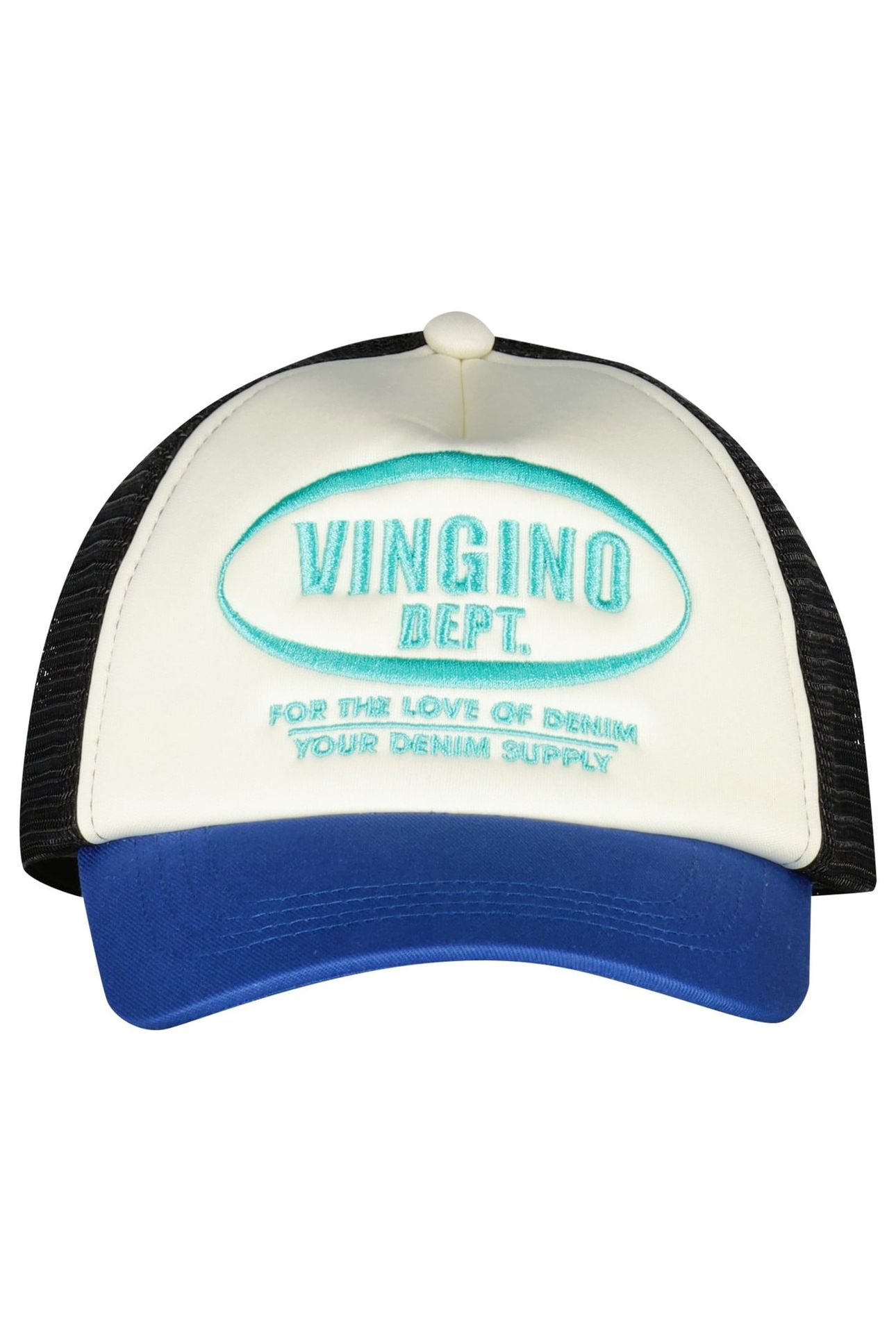 BOYS VIBE HAT & CAP SEASCAPE BLUE 1