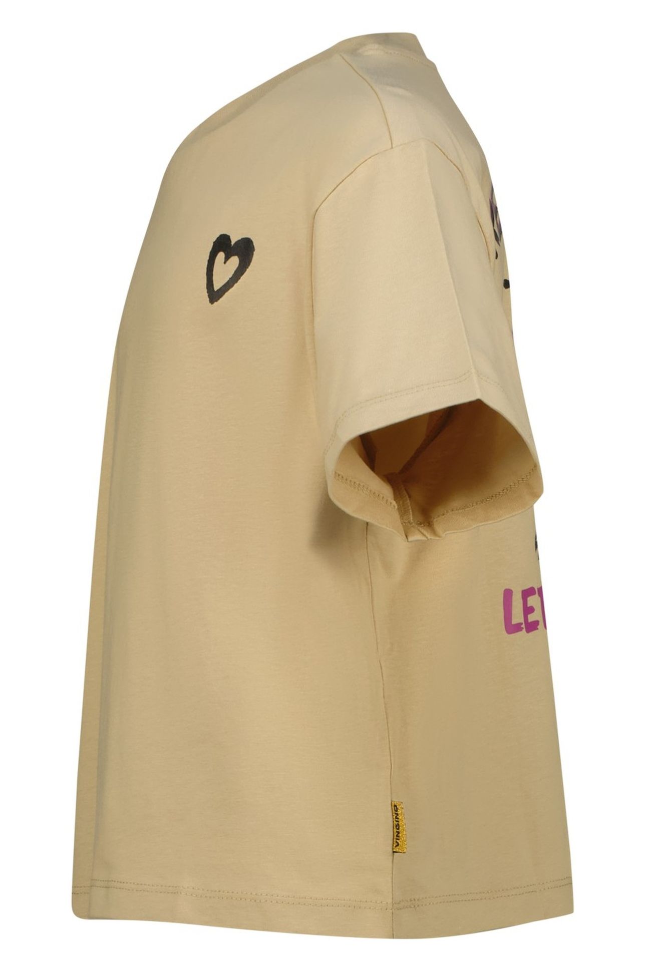 GIRLS HANIZA T-SHIRT ITALIAN SAND 3