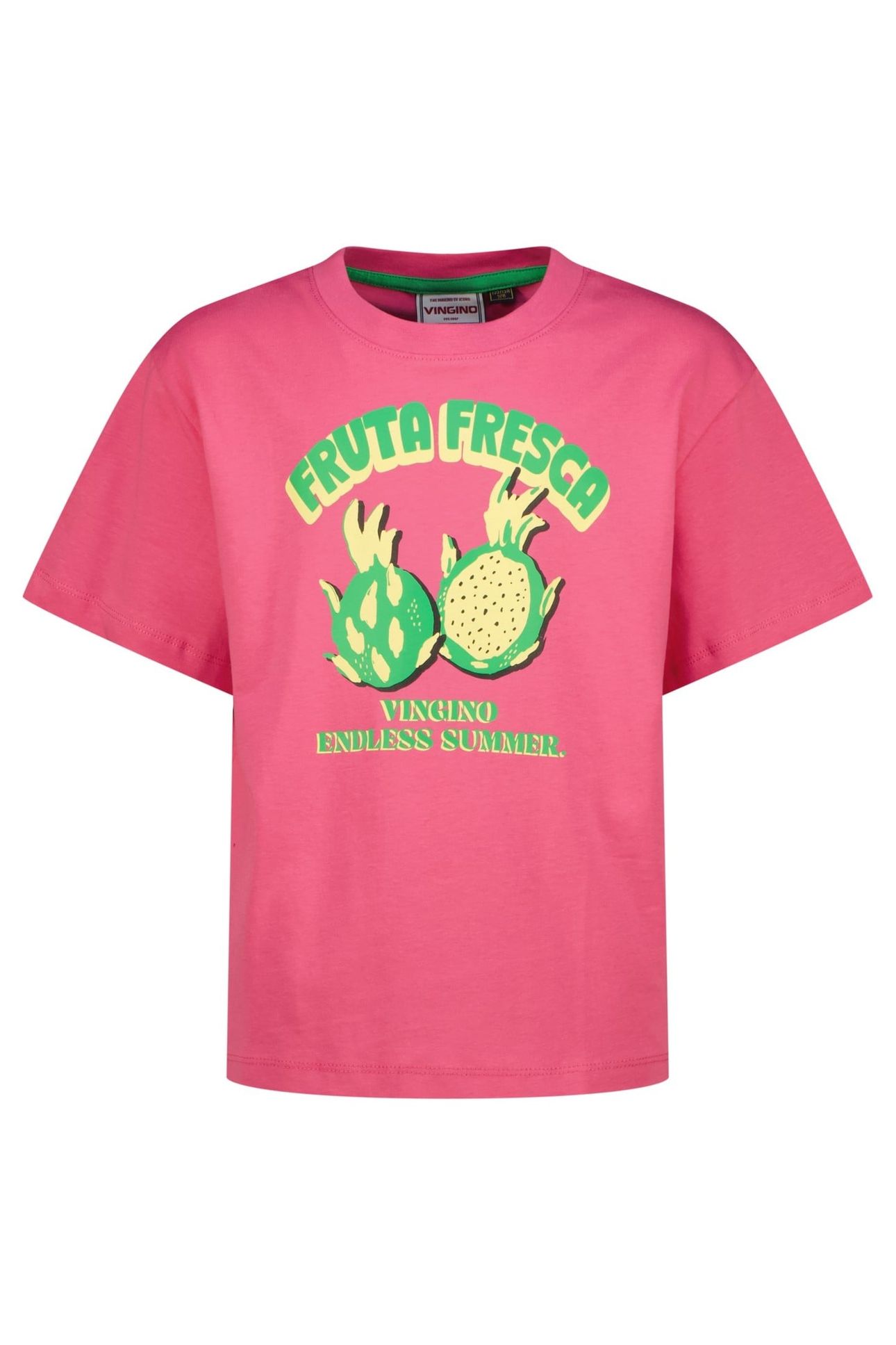 GIRLS HEIKE T-SHIRT SANGRIA SUNSET 1