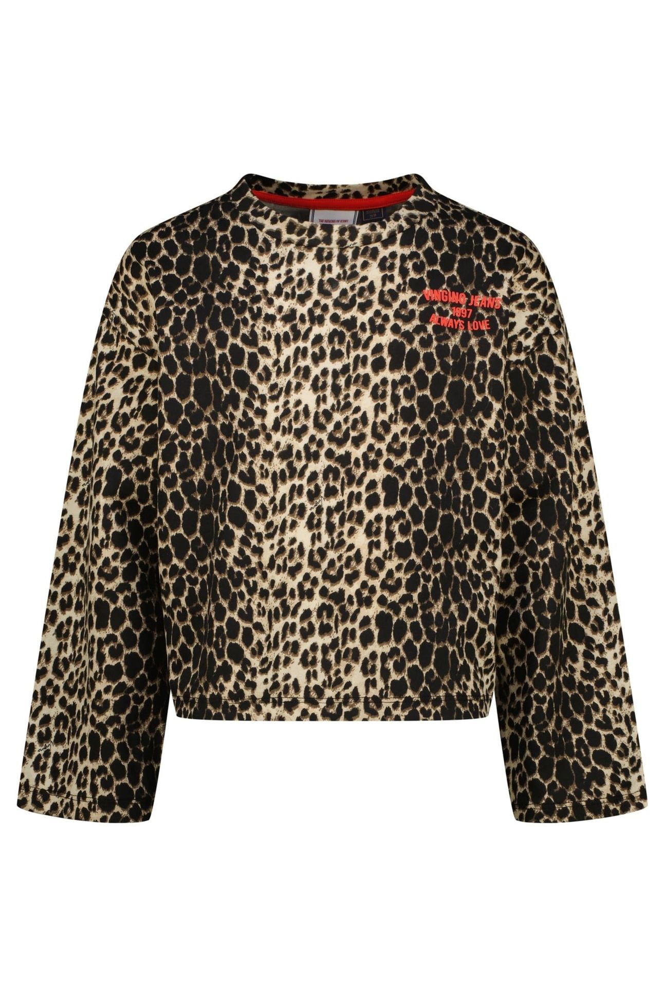 GIRLS JEANNY T-SHIRT MULTICOLOR BROWN 1