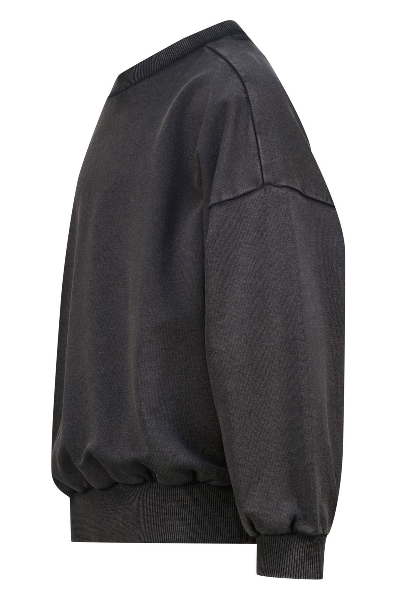 GIRLS NADJA SWEATER WASHED BLACK 3