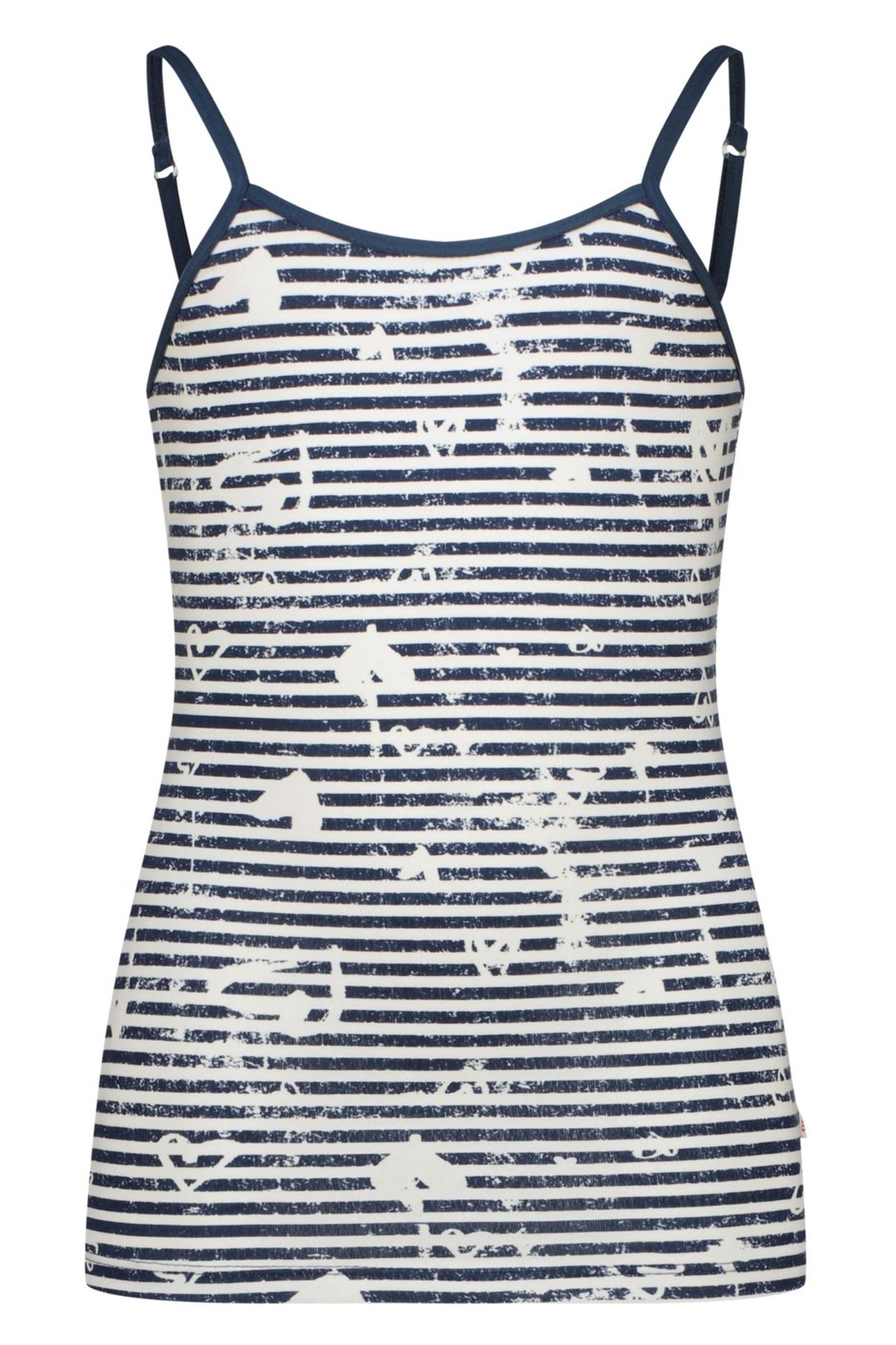 GIRLS G-SO26-5 STRIPE SINGLET SET UNDERWEAR SET DARK BLUE 3