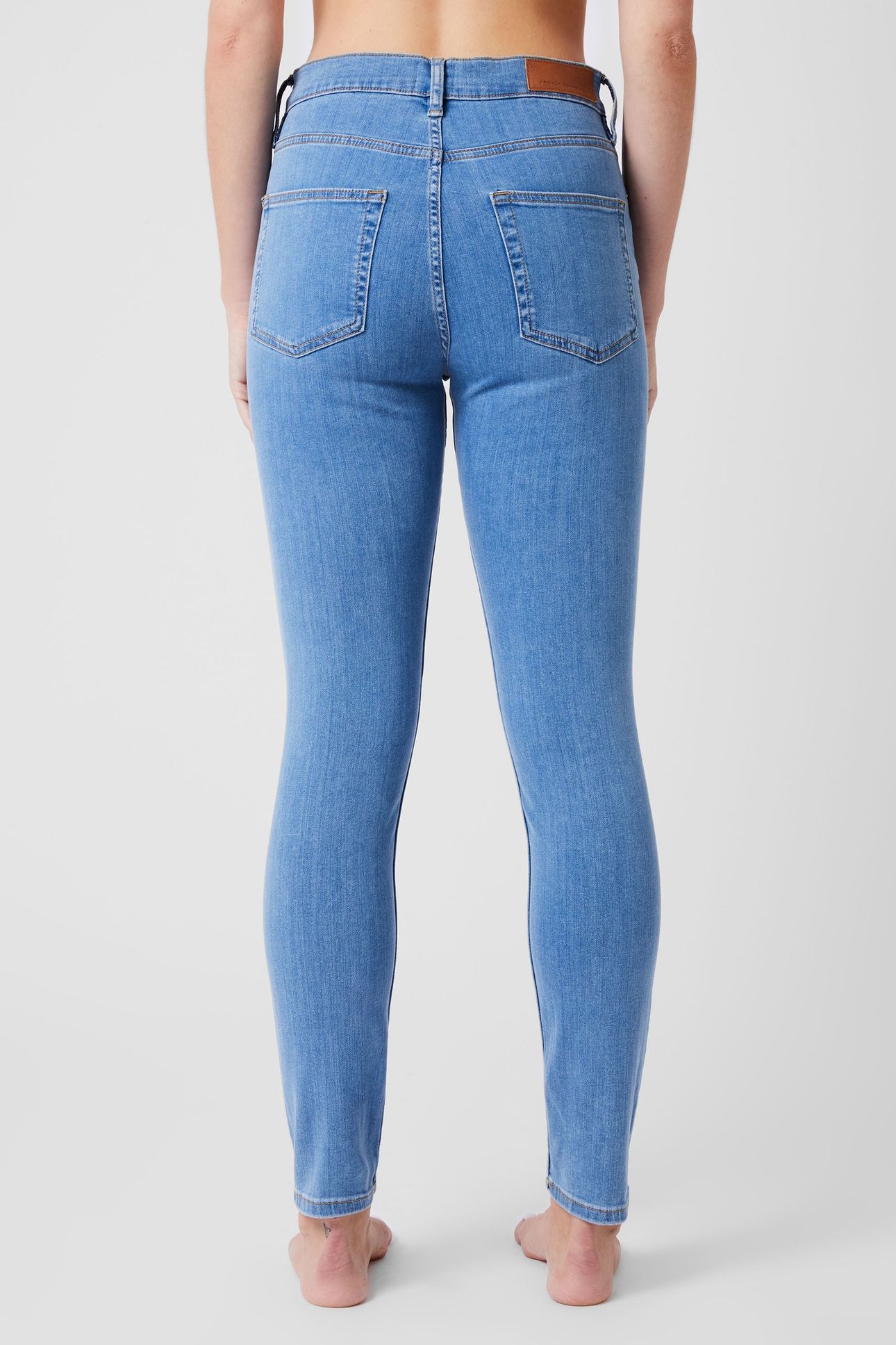 SOFT STRETCH SKINNY HIGH RISE LIGHT WASH 2