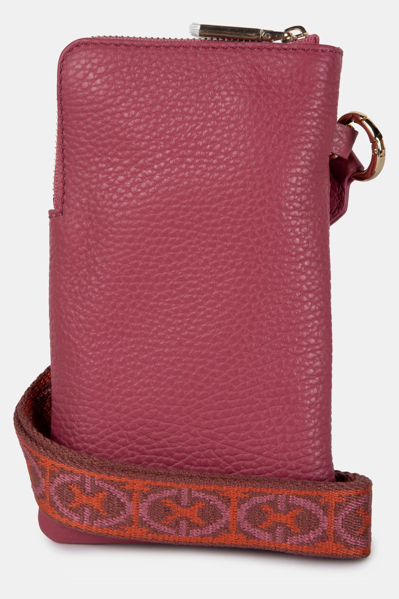 MINI PHONE CASE BAG IN BURGUNDY 3