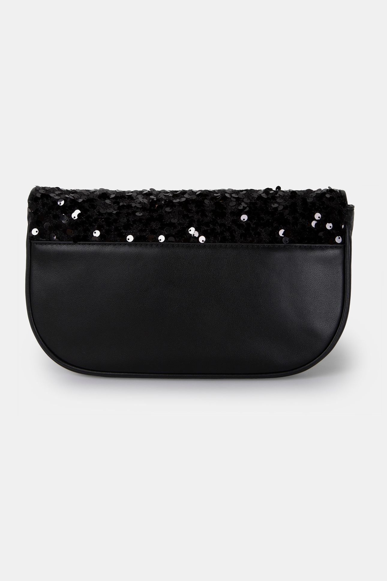 CROSS BODY BAG IN BLACK SEQUIN 4