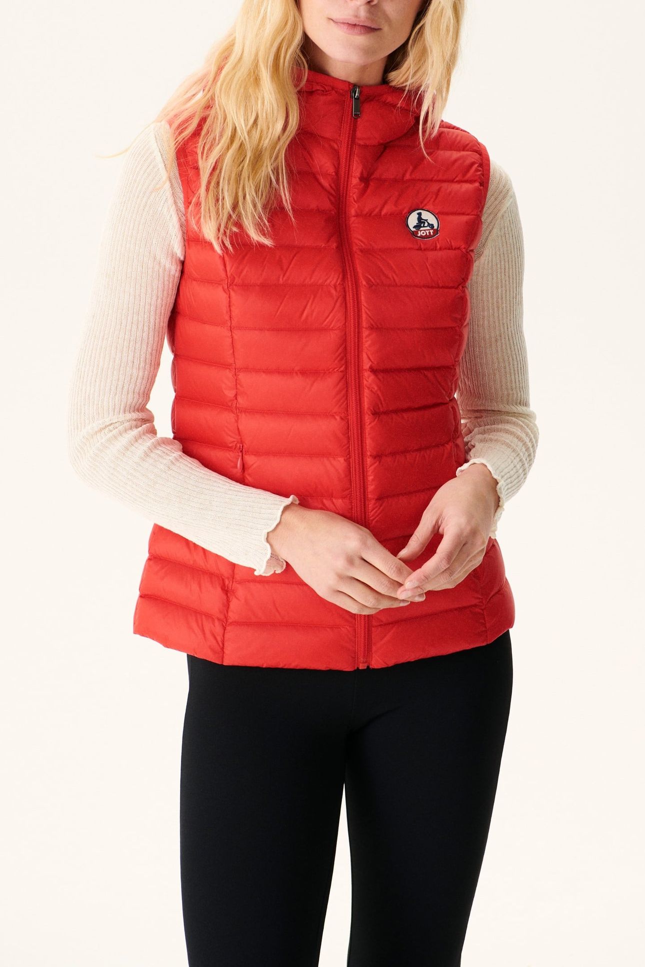 MALI DOWN JACKET FIRE RED 1