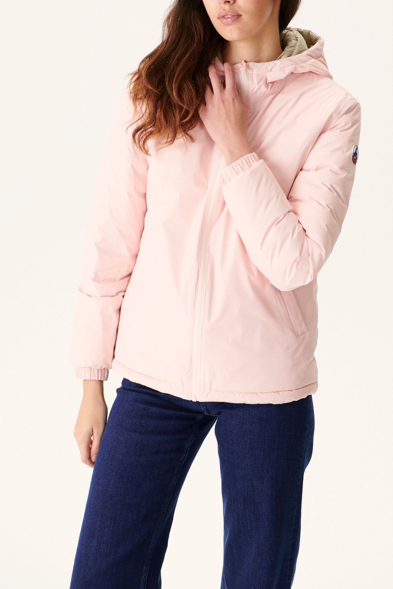 VIENNE JACKET SOFT PINK / BEIGE 1