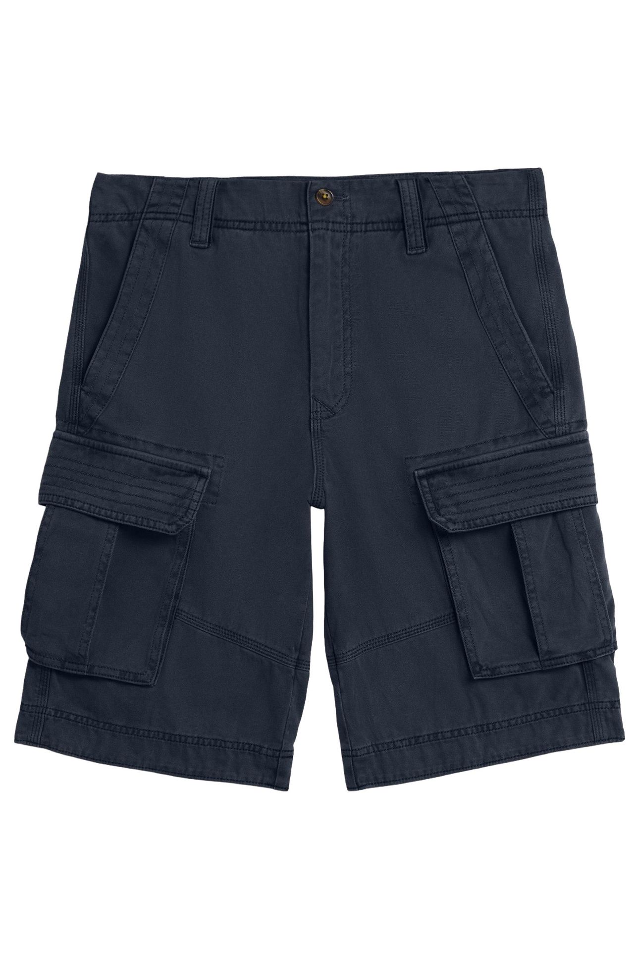 HALSALL ORGANIC CARGO SHORT DARK NAVY 1