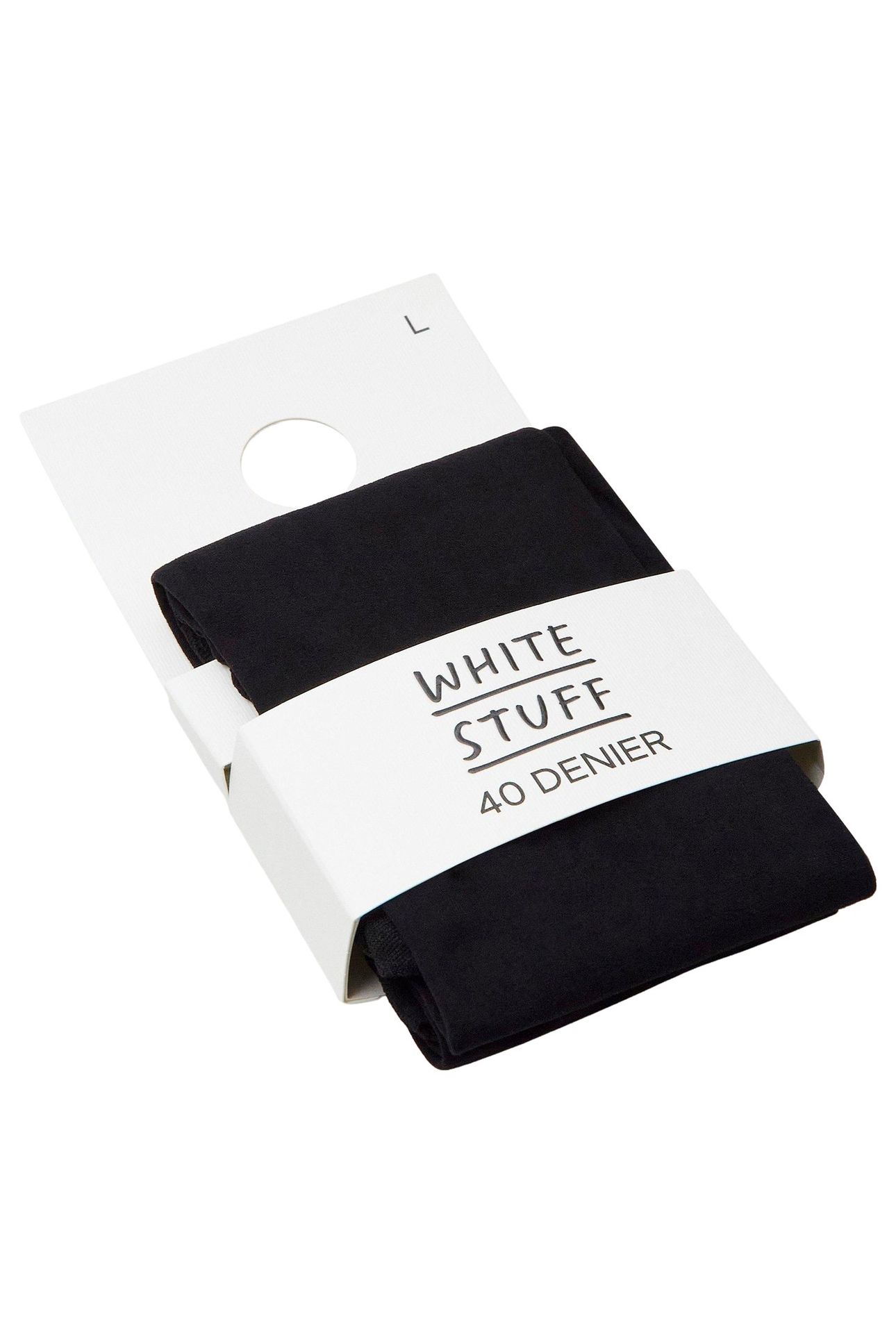 ORLA 40 DENIER TIGHTS PURE BLACK 2