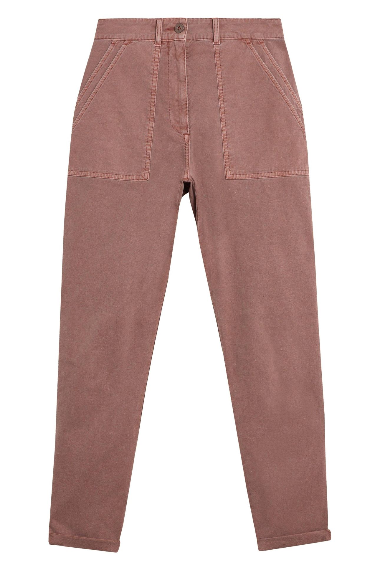 TWISTER CHINO TROUSER DUSTY PINK 4
