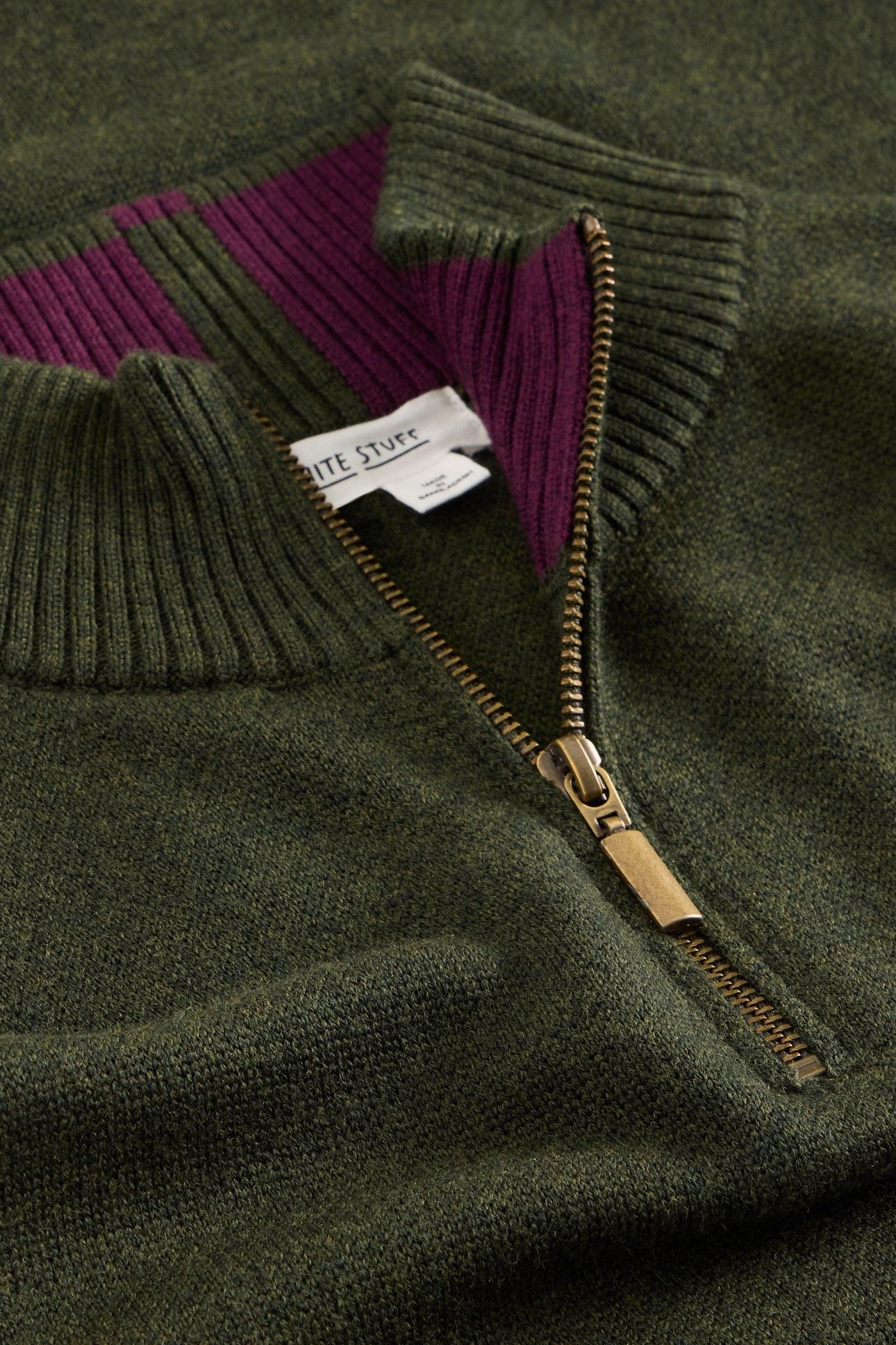 NEWPORT MERINO FUNNEL DARK GREEN 4