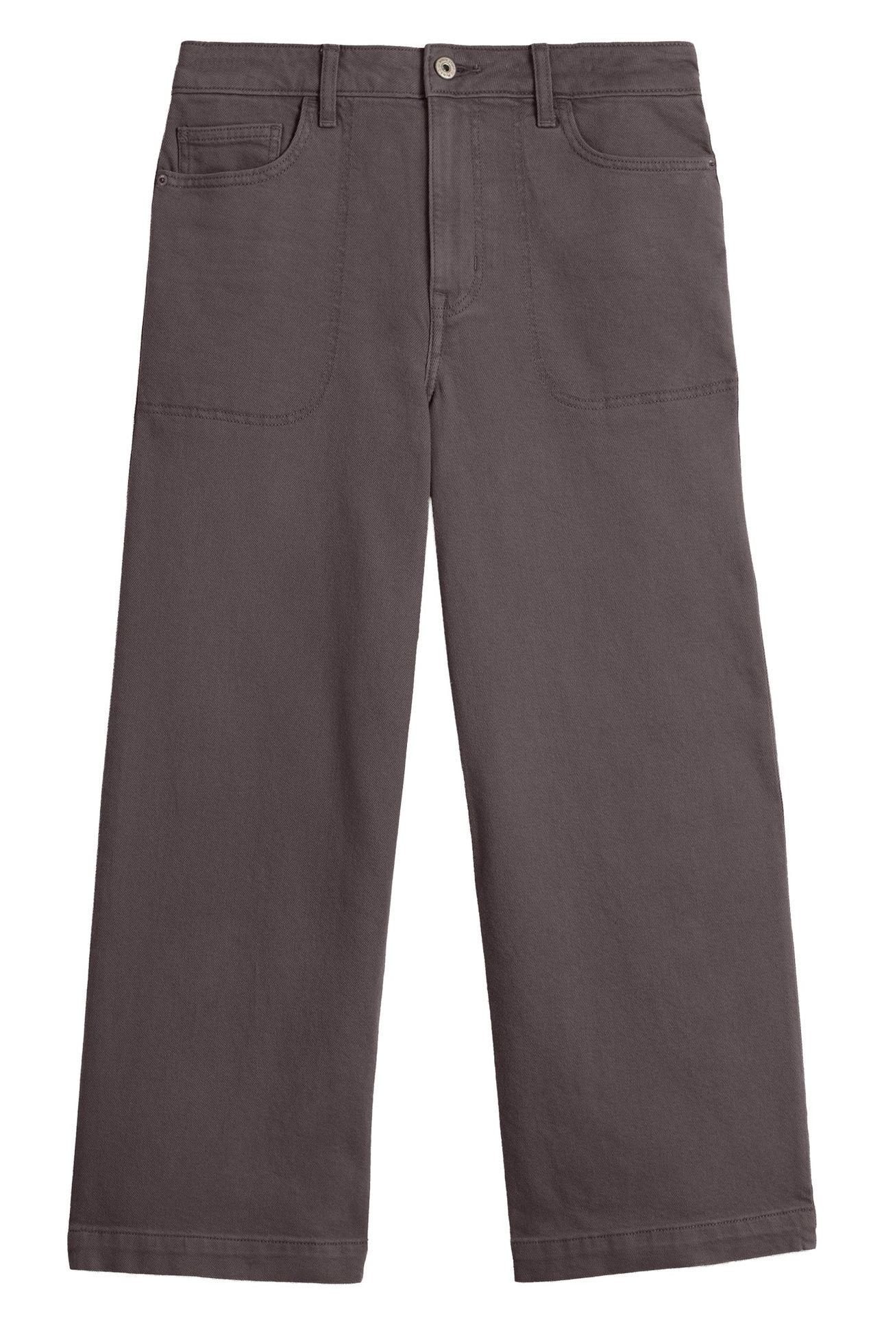 TIA WIDE LEG CROP JEAN DUSTY PURPLE 3