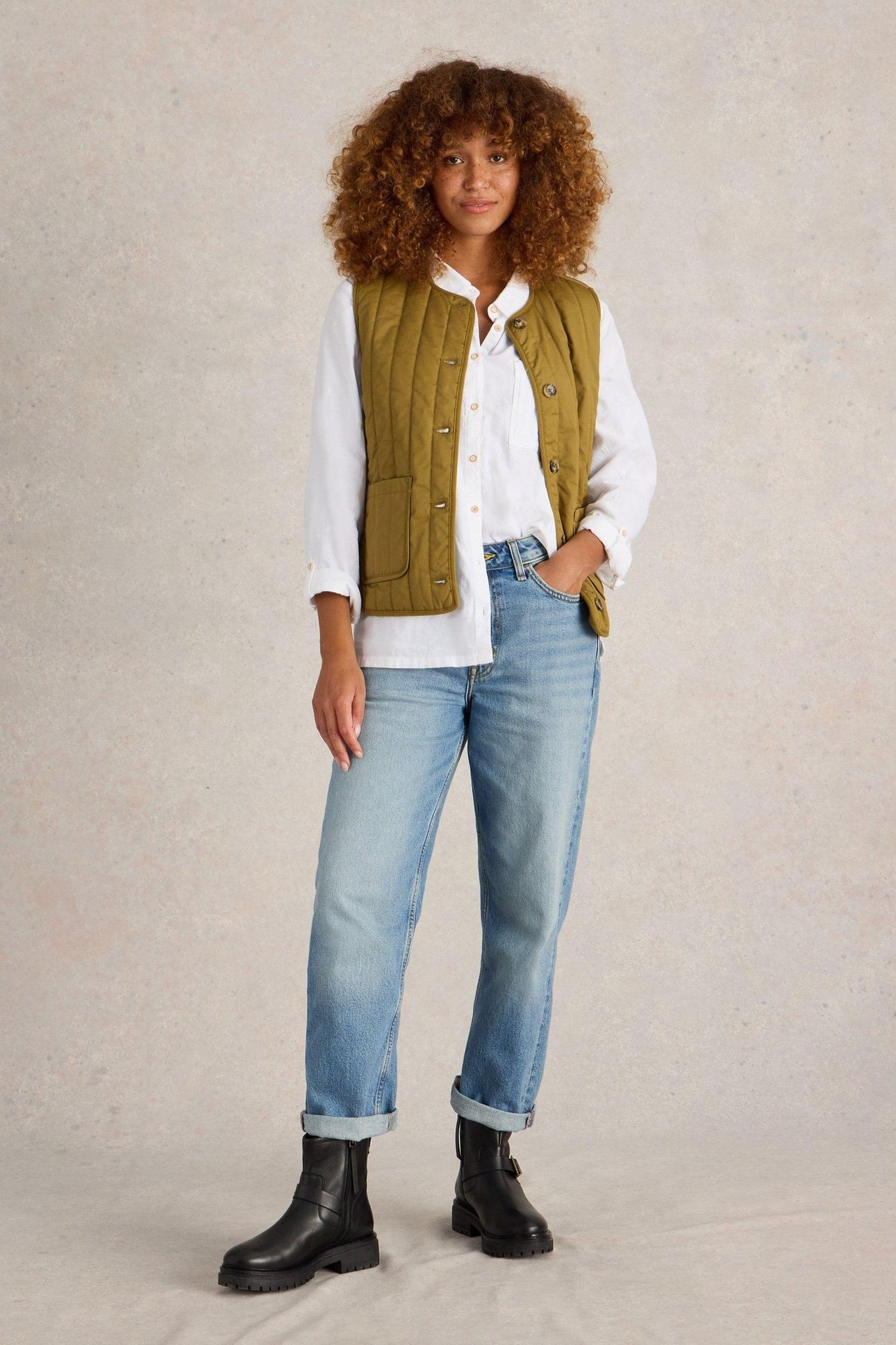 CHARLIE STRAIGHT JEAN MID DENIM 2