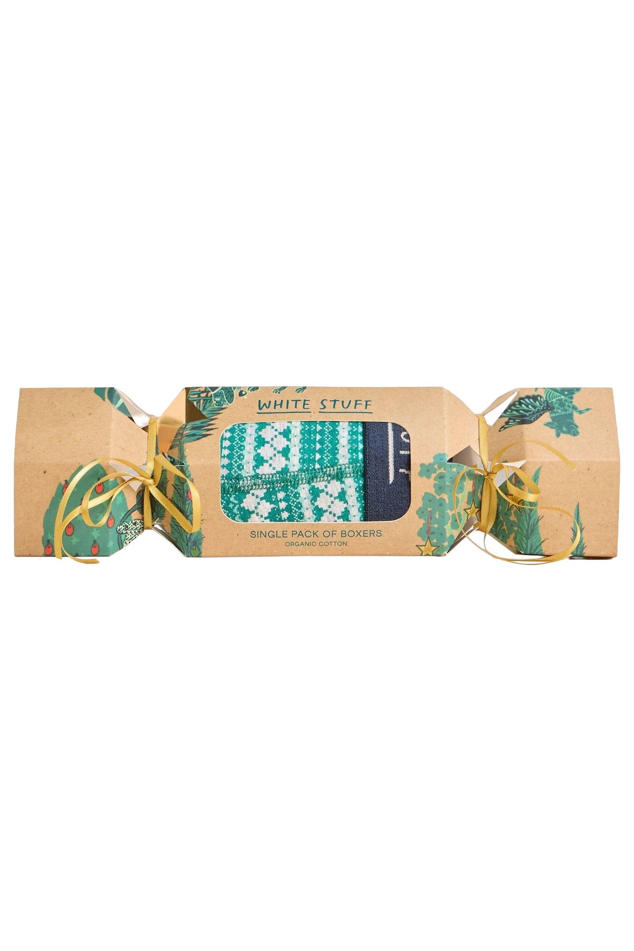 BOXERS IN A CRACKER TEAL PRINT 2
