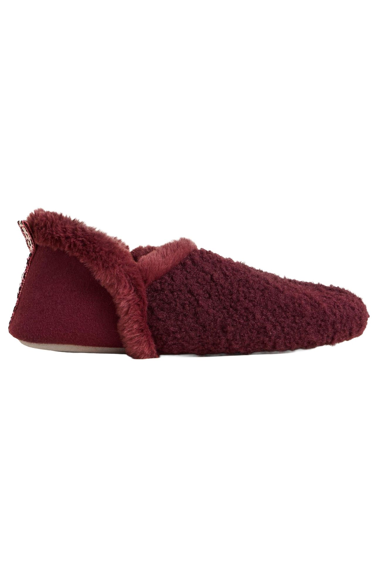 REYA CLOSED BACK SLIPPER DARK PLUM 1