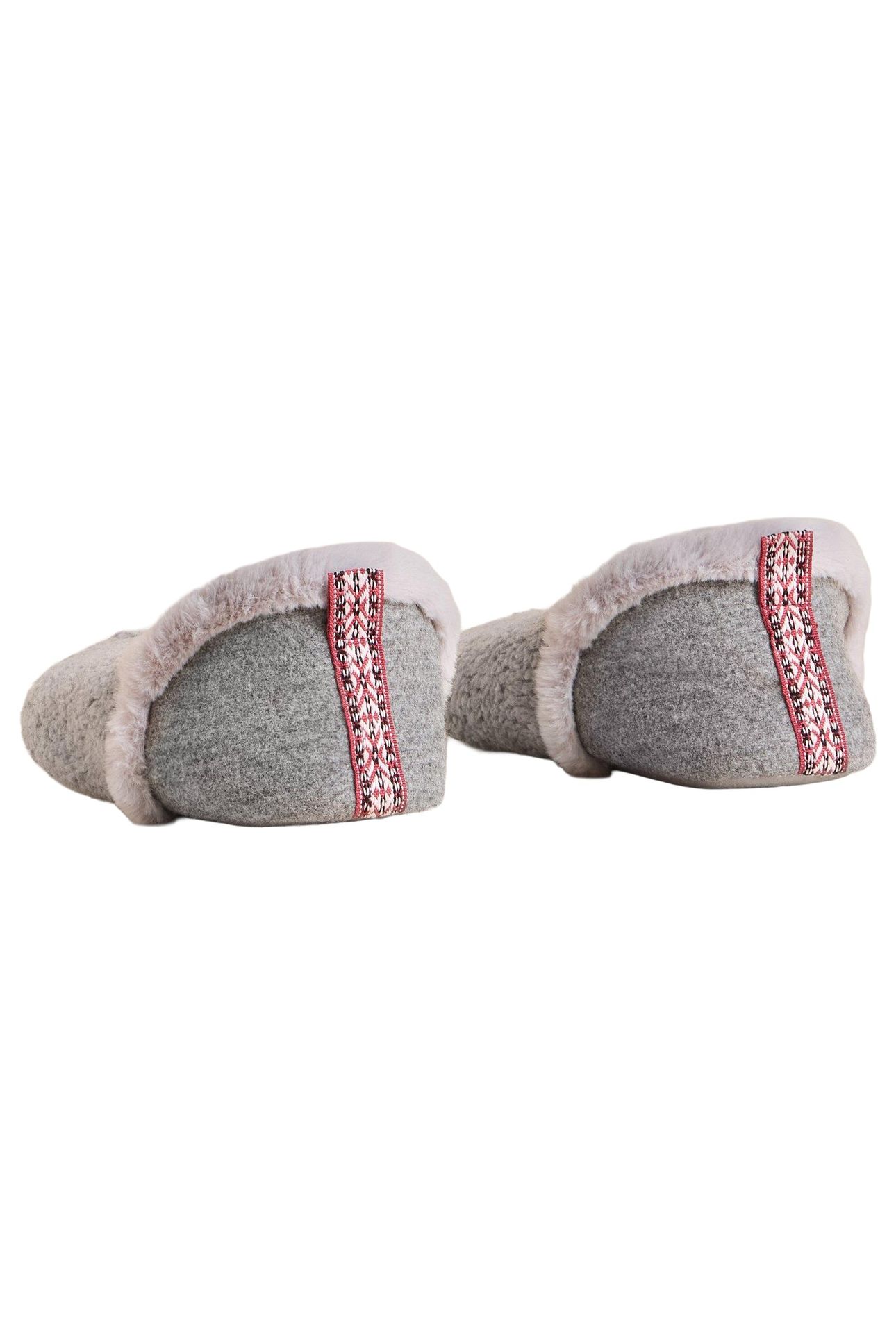 REYA CLOSED BACK SLIPPER MID GREY 5