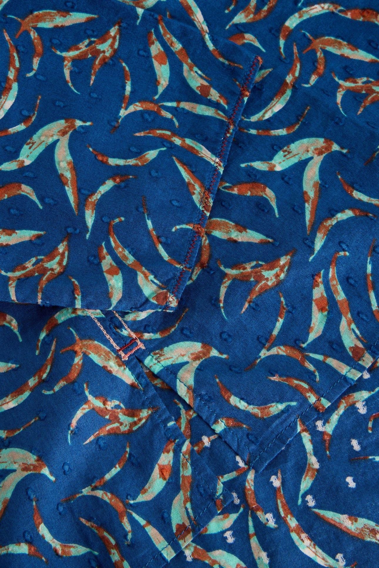 RAE ORGANIC COTTON TOP BLUE PRINT 5