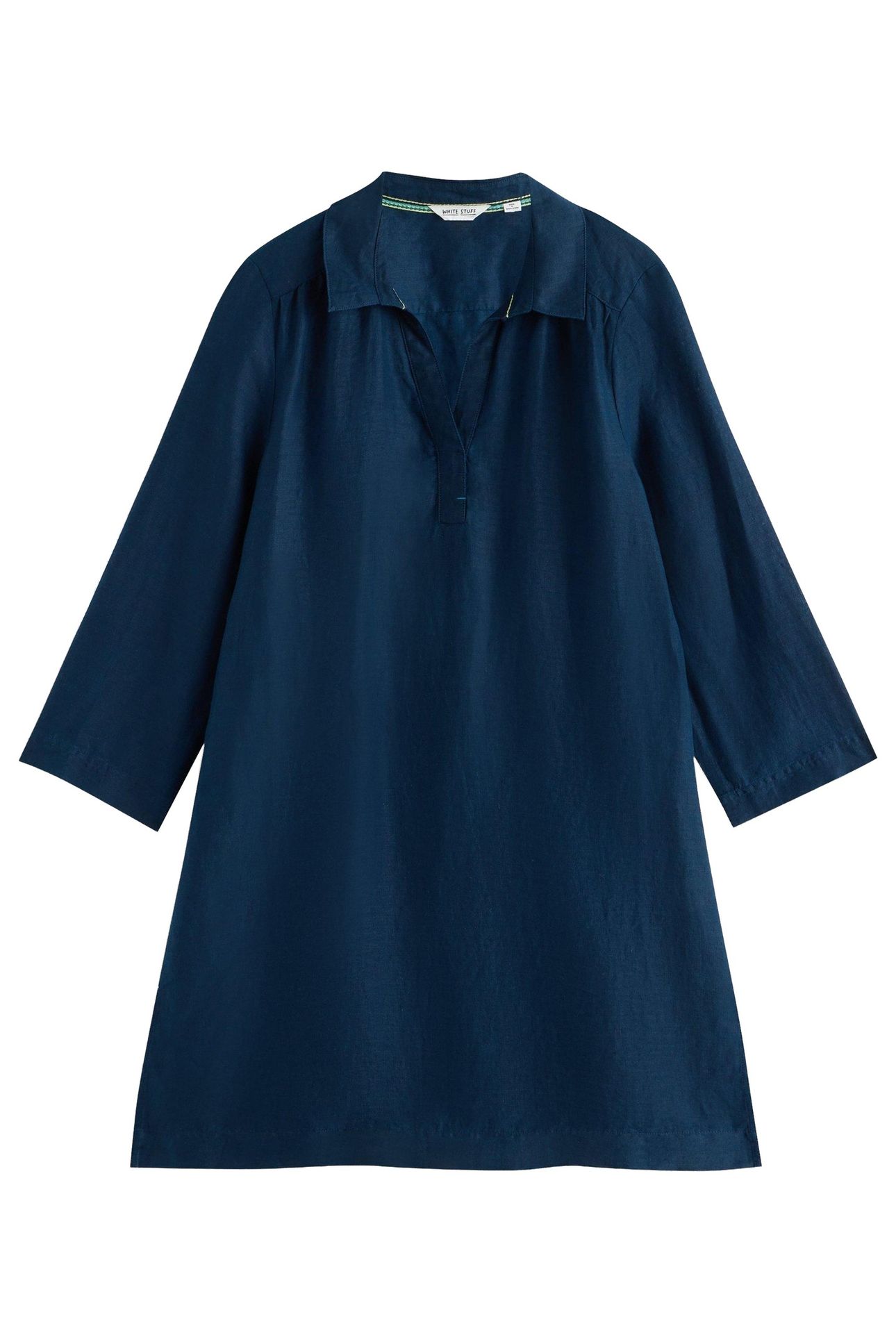 BLAKE LINEN TUNIC DARK NAVY 4