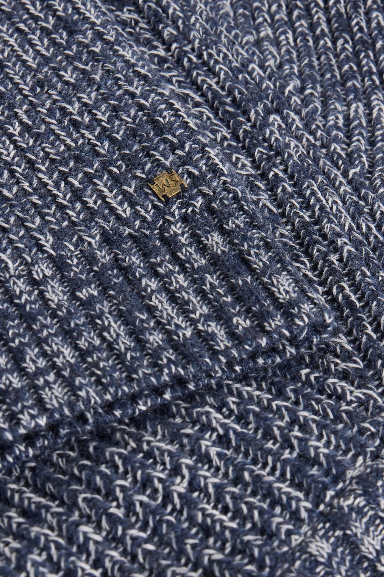 RYE TWISTED ZIP THROUGH NAVY MULTI 4