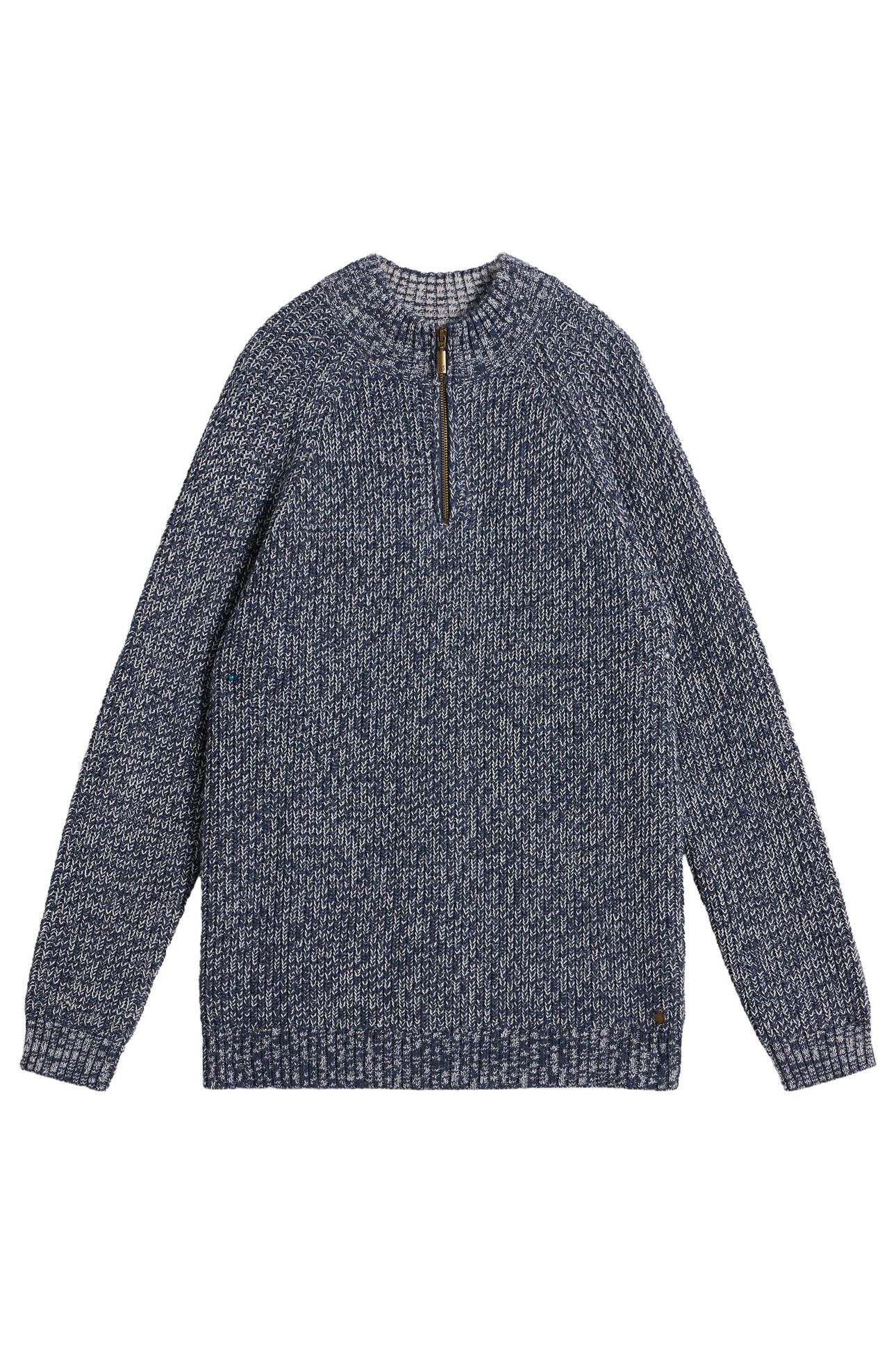 RYE TWISTED ZIP THROUGH NAVY MULTI 3