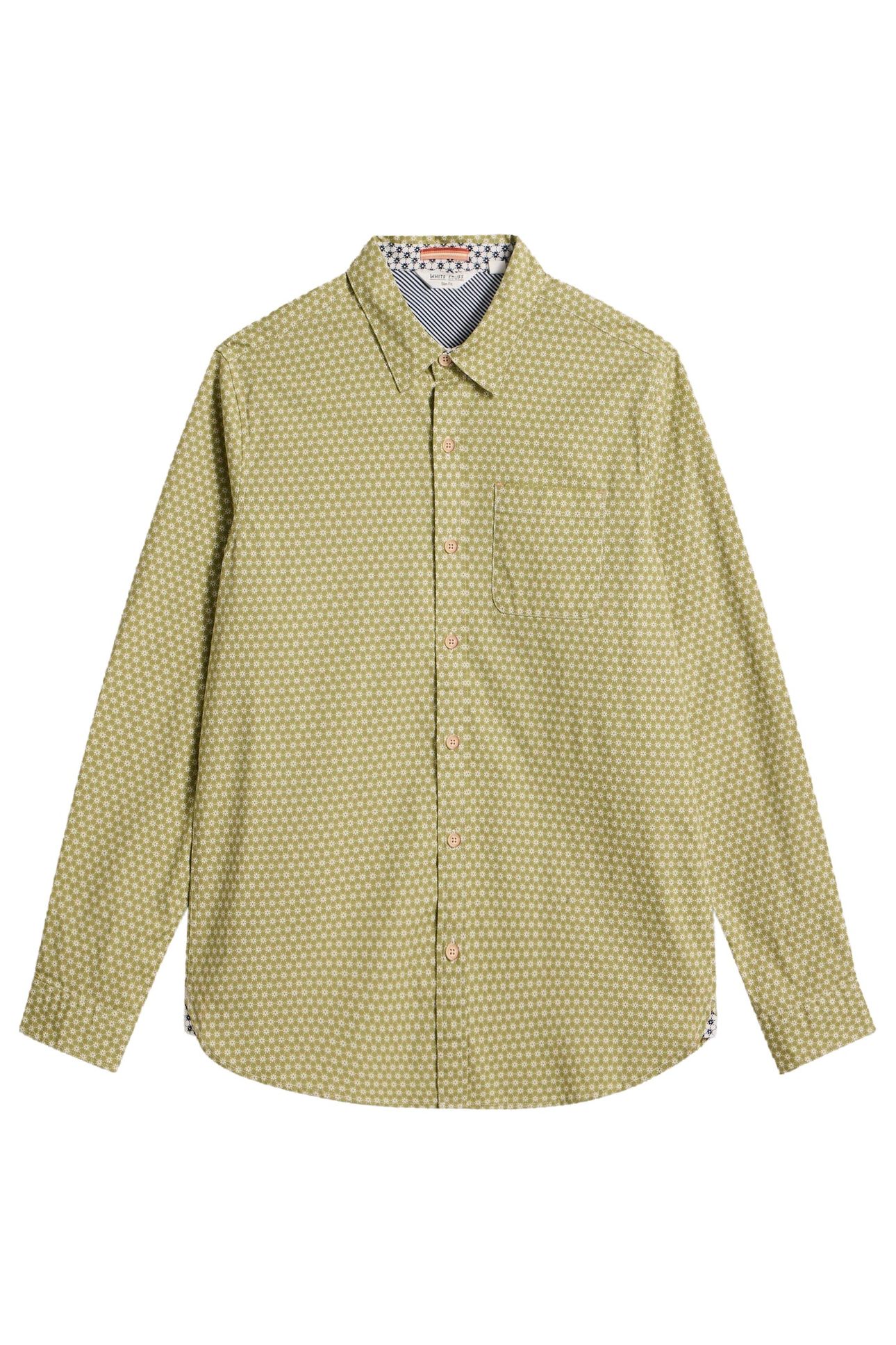 MINI FLOWER PRINTED SHIRT GREEN PRINT 3